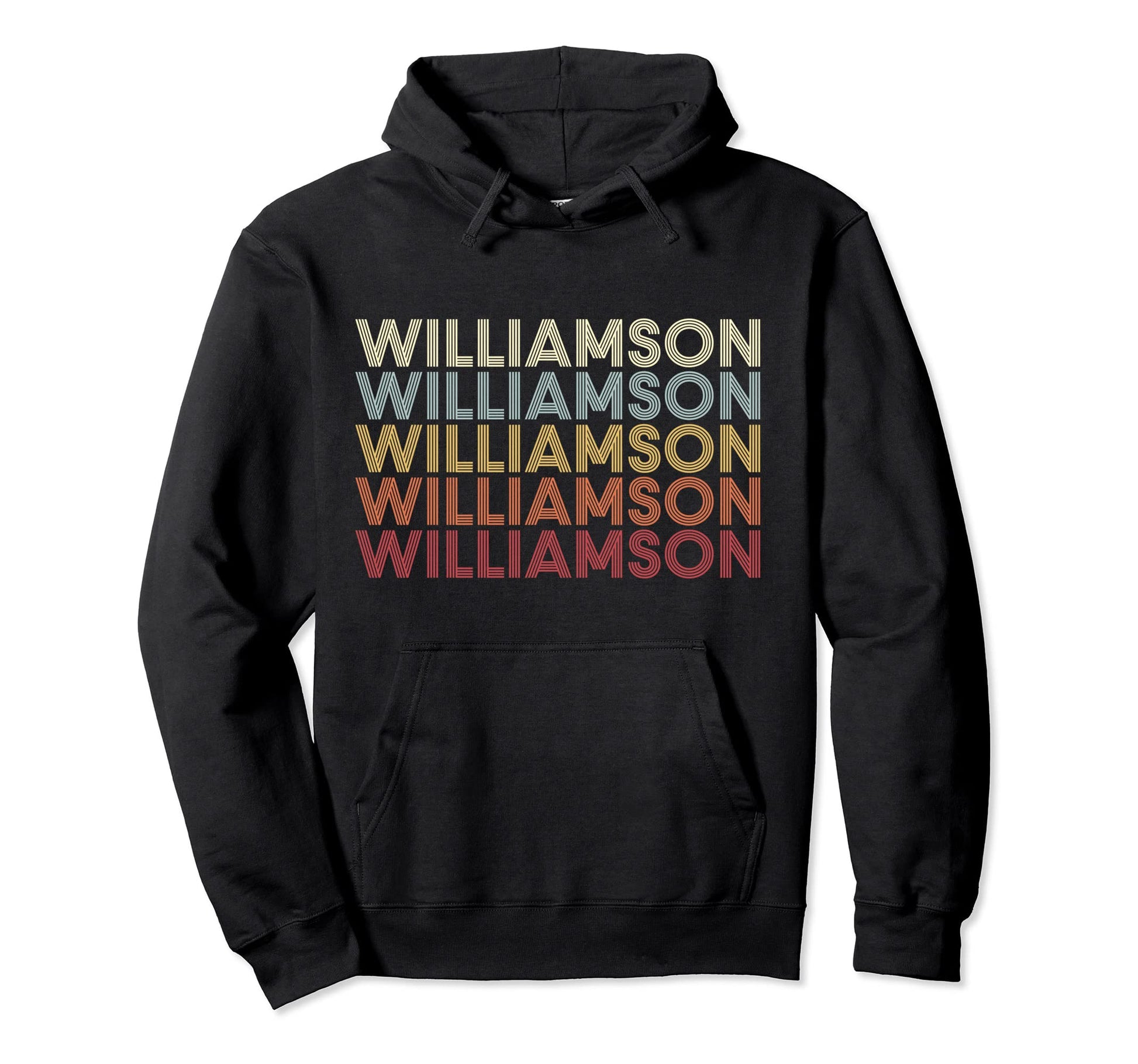 Williamson West Virginia Williamson Wv Text Hoodie - Trendy Graphic Unisex - T-Shirt, Sweatshirt, Hoodie