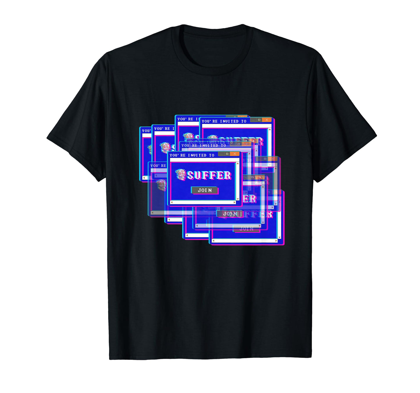 Invitation To Join Computer Error T-Shirt - Custom Art Print for Adults - T-Shirt, Sweatshirt, Hoodie