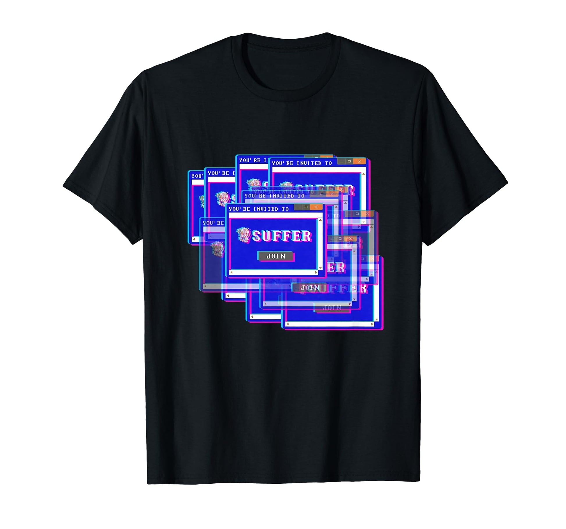 Invitation To Join Computer Error T-Shirt - Custom Art Print for Adults - T-Shirt, Sweatshirt, Hoodie