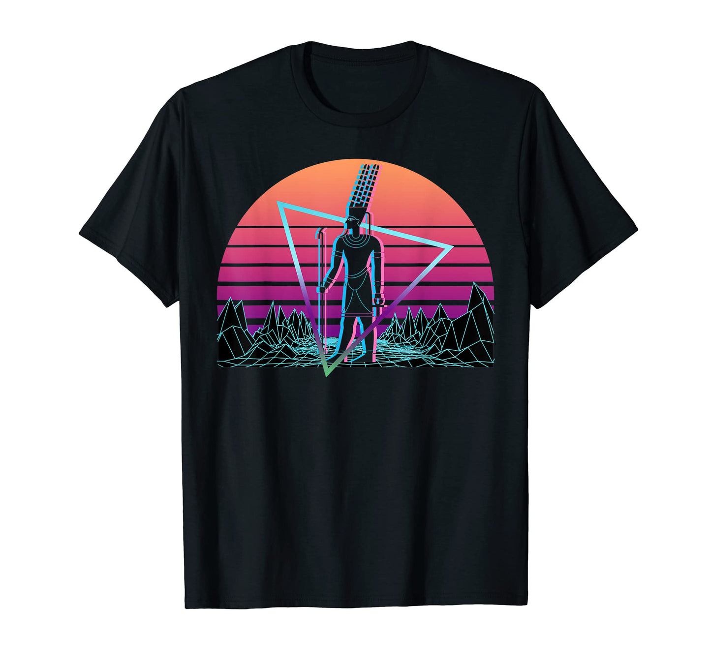 Amon Egyptian God Ancient Egypt T-Shirt - Minimalist Print for Adults - T-Shirt, Sweatshirt, Hoodie