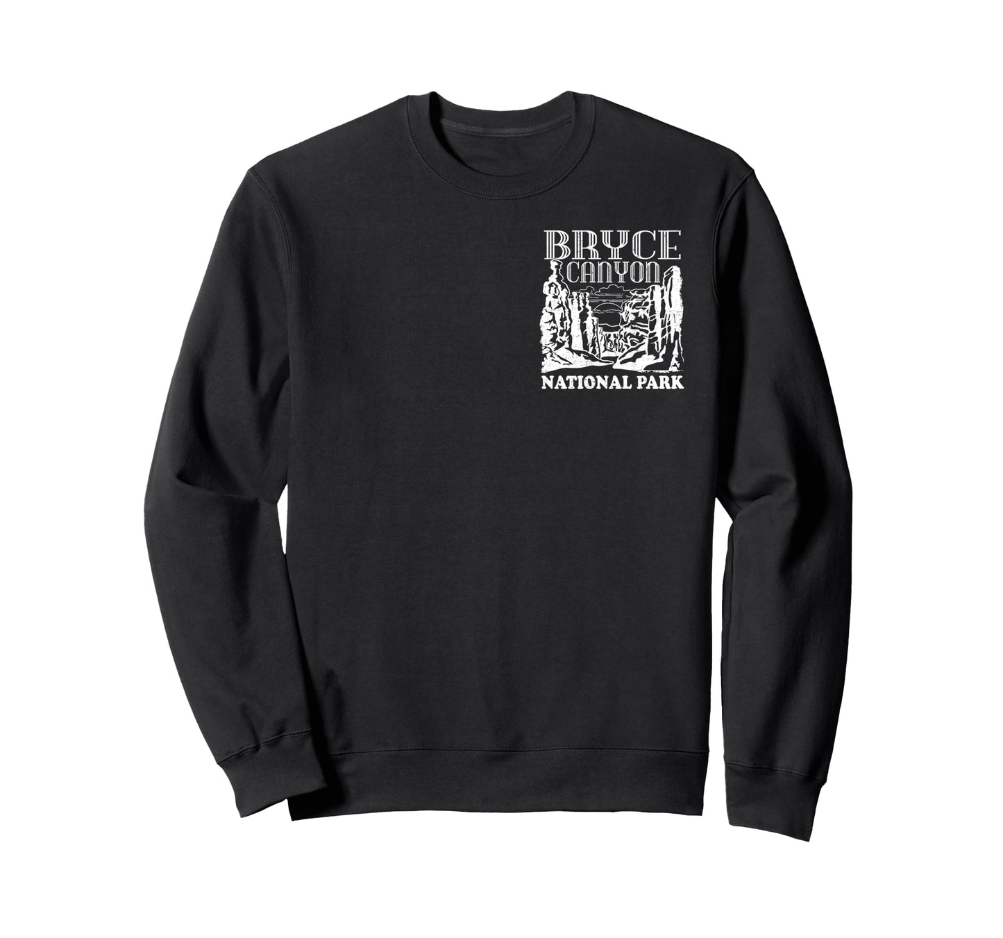 Bryce Canyon National Park Front Sweatshirt - Unique Graphic for Adults - T-Shirt, Sweatshirt, Hoodie