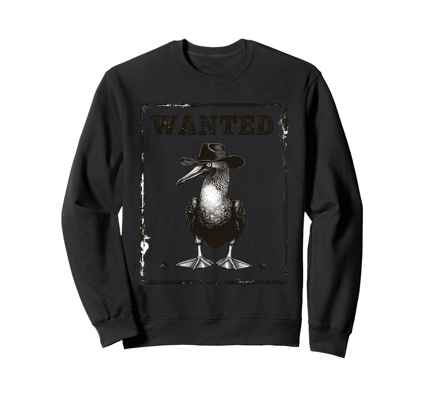 Blue Footed Booby Cowboy Cowgirl Sweatshirt - Novelty Apparel Unisex - T-Shirt, Sweatshirt, Hoodie