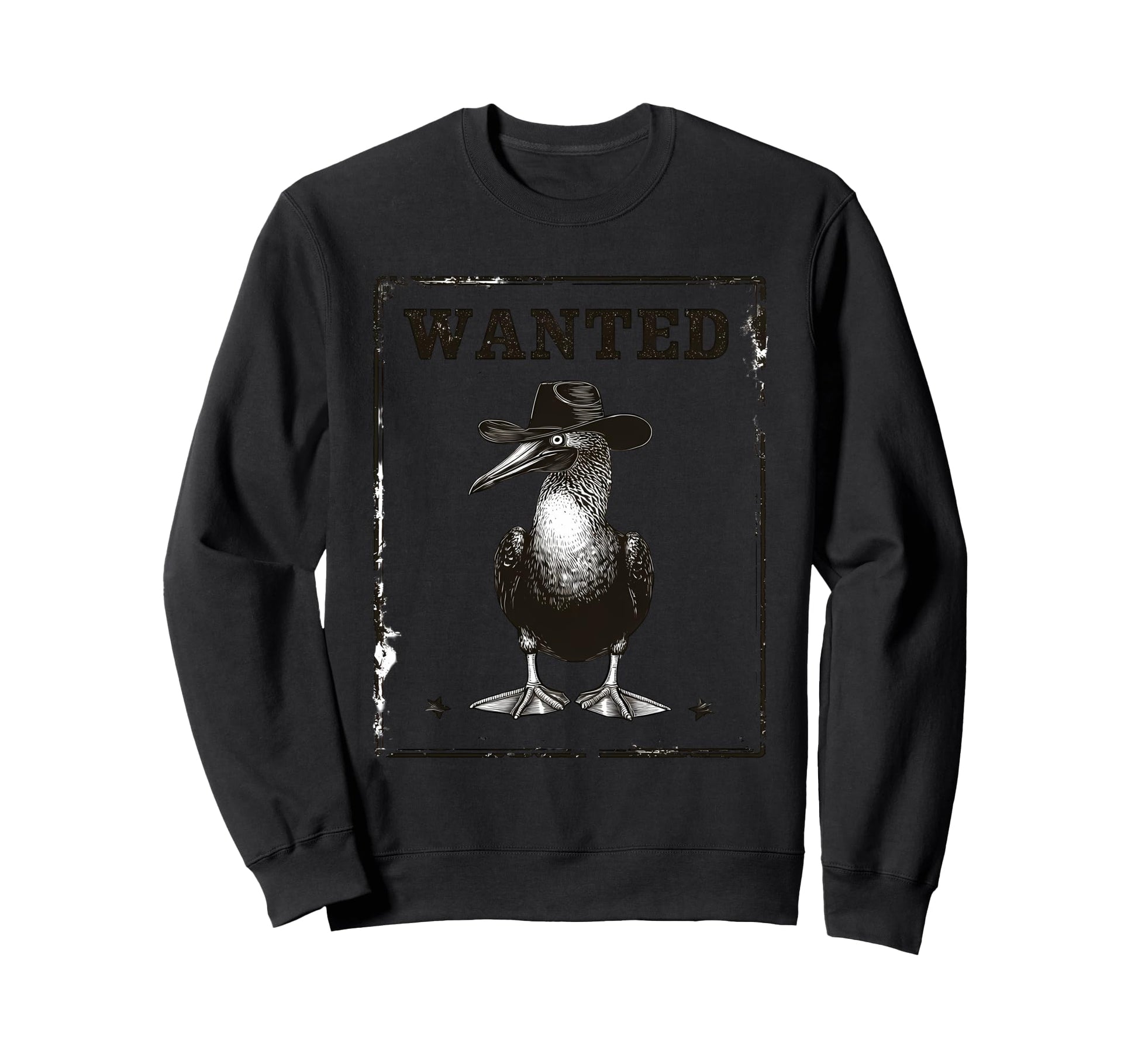 Blue Footed Booby Cowboy Cowgirl Sweatshirt - Novelty Apparel Unisex - T-Shirt, Sweatshirt, Hoodie