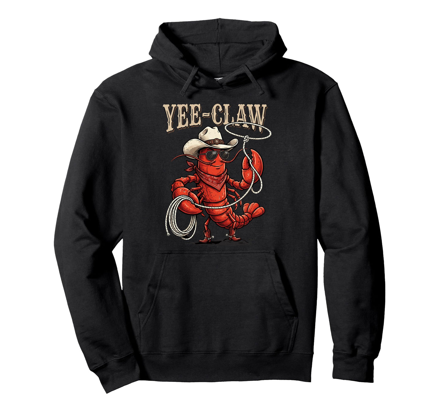 Yee Claw Western Country Cowboy Hoodie - Streetwear Style Men Women - T-Shirt, Sweatshirt, Hoodie