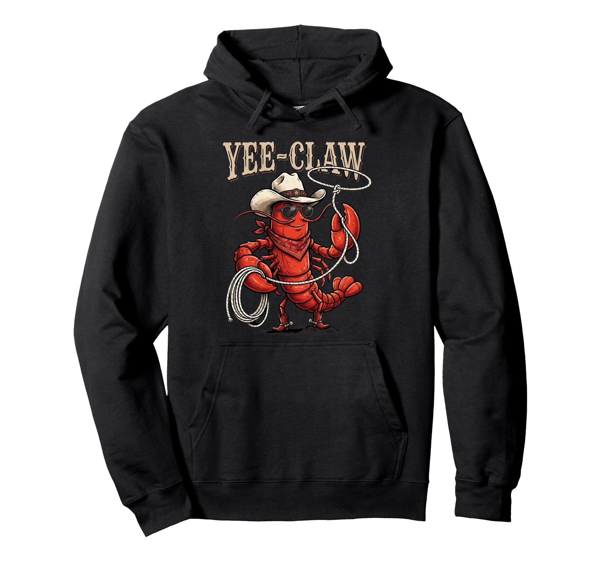 Yee Claw Western Country Cowboy Hoodie - Streetwear Style Men Women - T-Shirt, Sweatshirt, Hoodie