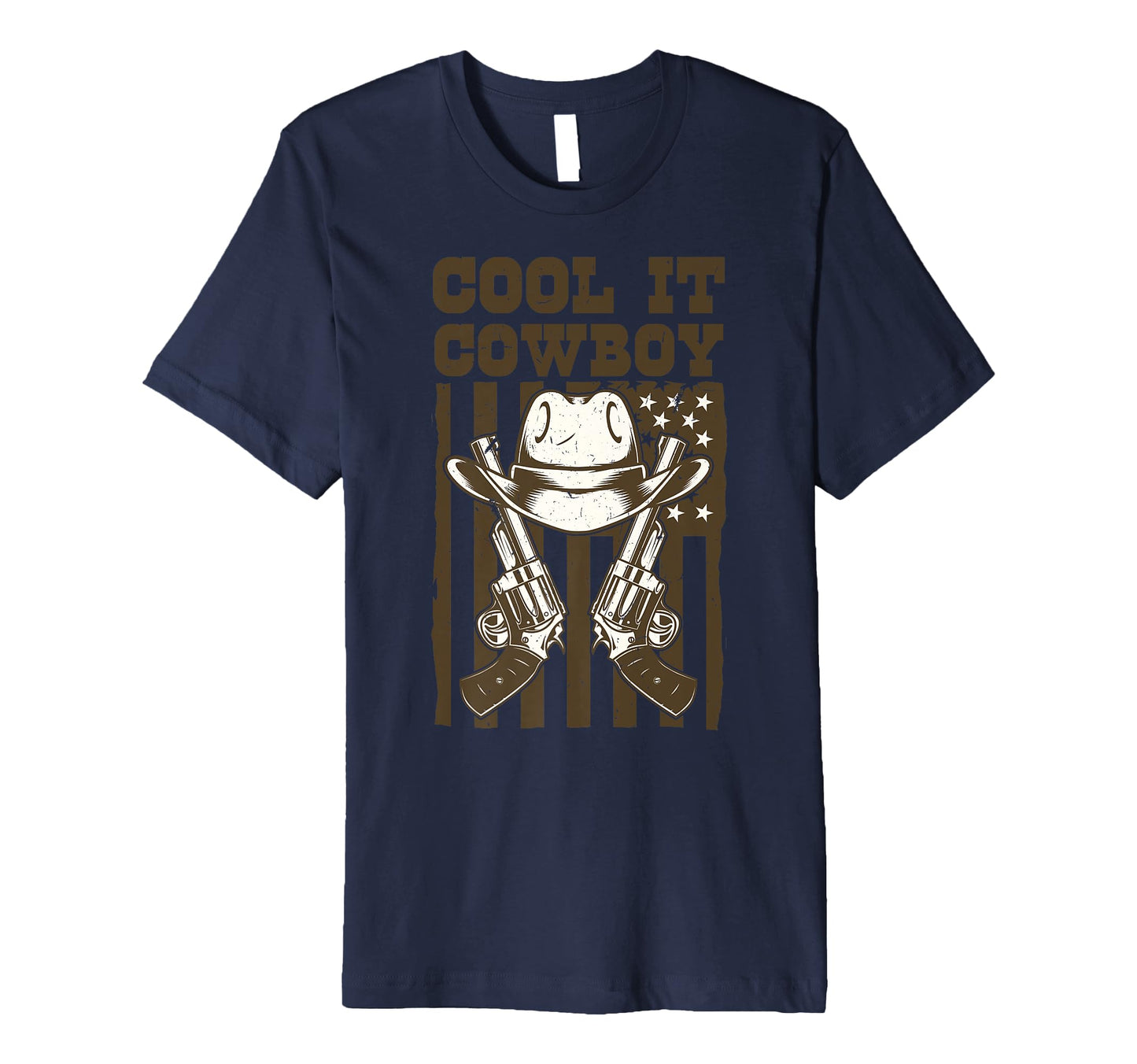It Cowboy Patriotic Usa Flag T-Shirt - Graphic Print Men Women - T-Shirt, Sweatshirt, Hoodie