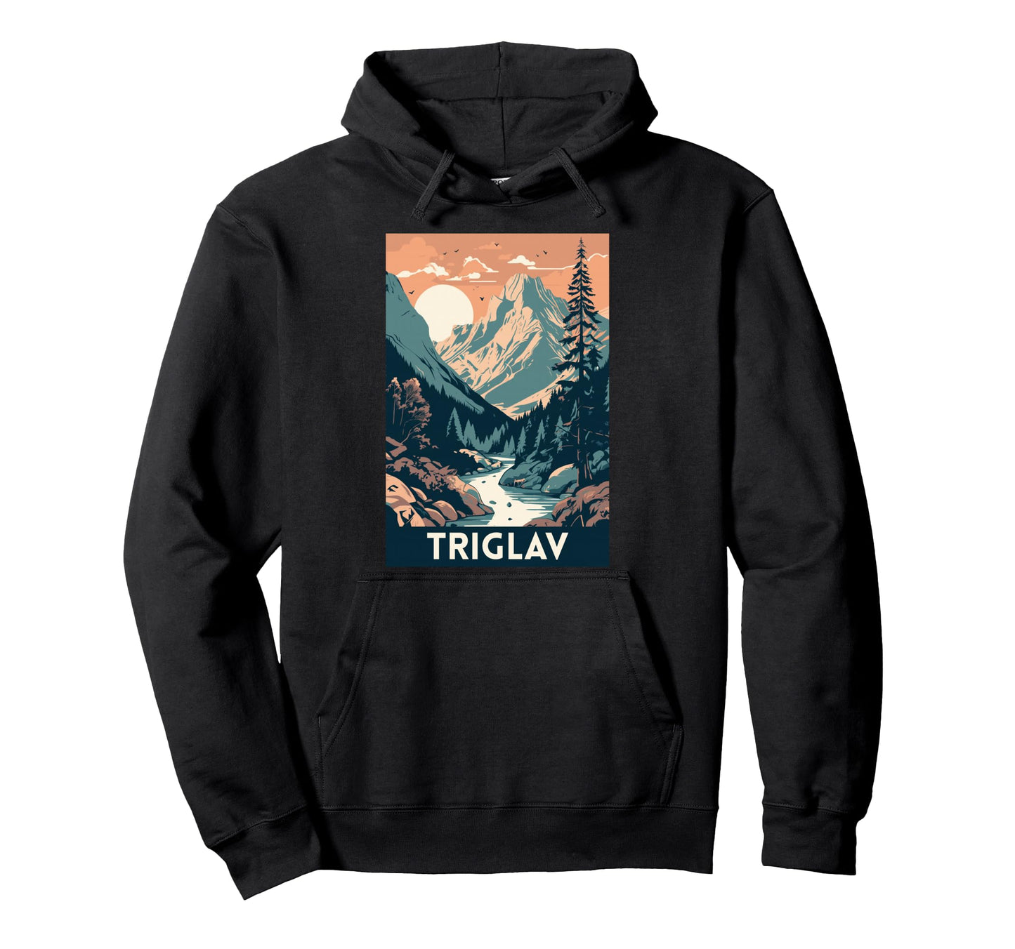 Triglav National Park Slovenia Souvenir Hoodie - Graphic Print Unisex - T-Shirt, Sweatshirt, Hoodie