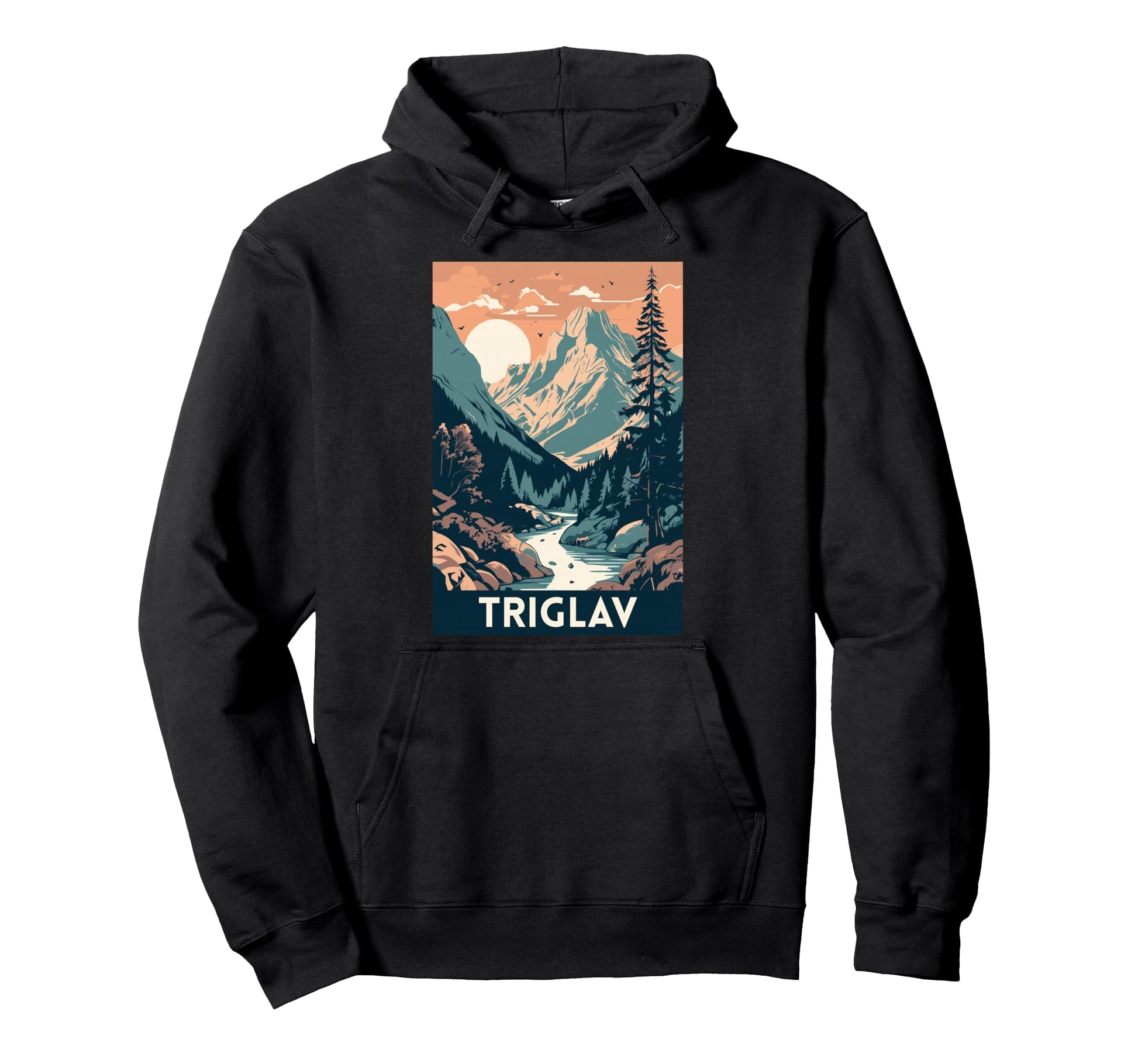 Triglav National Park Slovenia Souvenir Hoodie - Graphic Print Unisex - T-Shirt, Sweatshirt, Hoodie