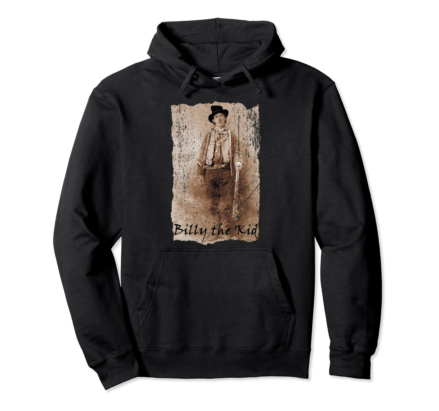 Outlaws William H Bonney Hoodie - Aesthetic Graphic Unisex - T-Shirt, Sweatshirt, Hoodie