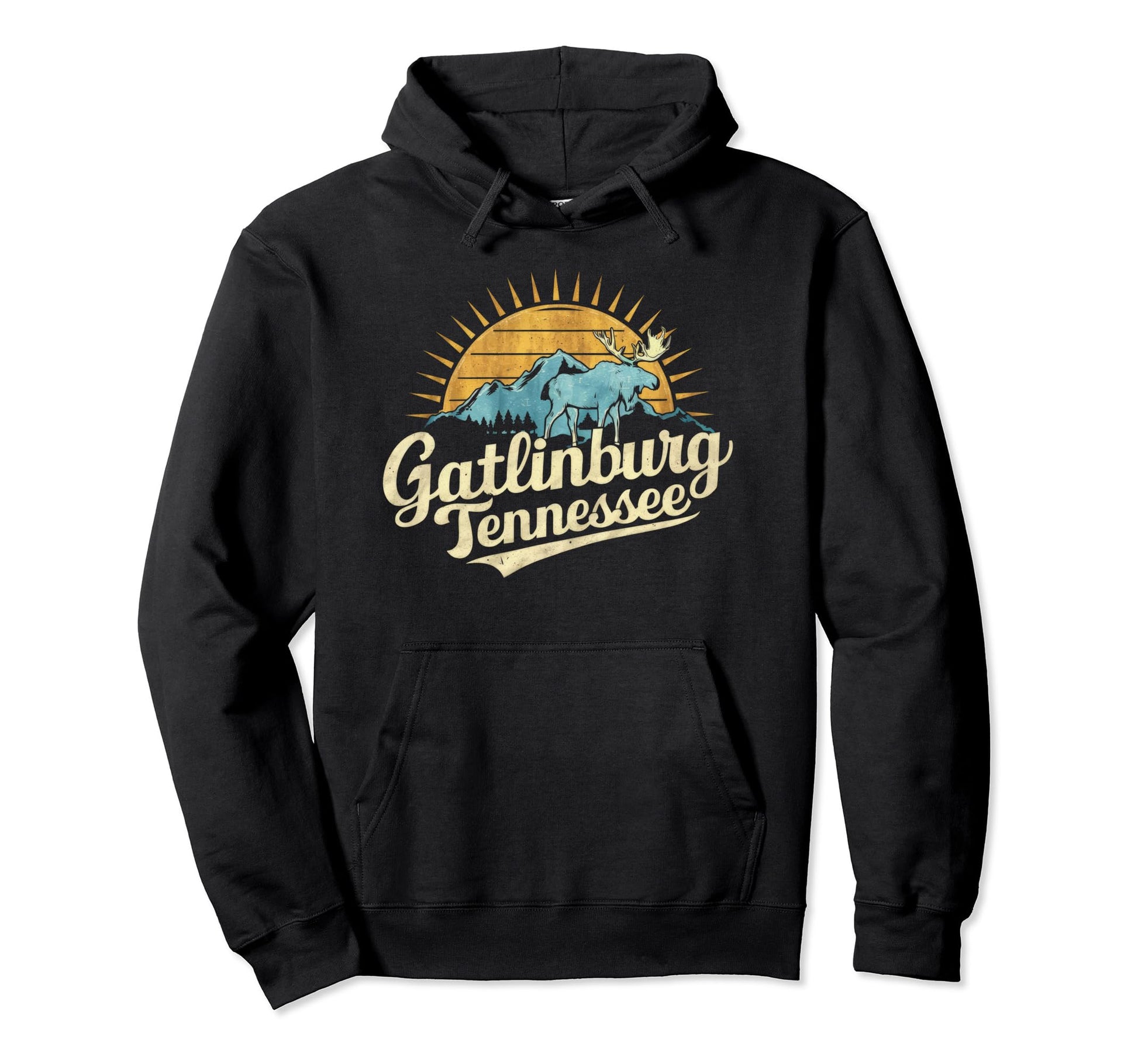 Gatlinburg Tennessee Smoky Hoodie - Casual Everyday Wear Men Women - T-Shirt, Sweatshirt, Hoodie