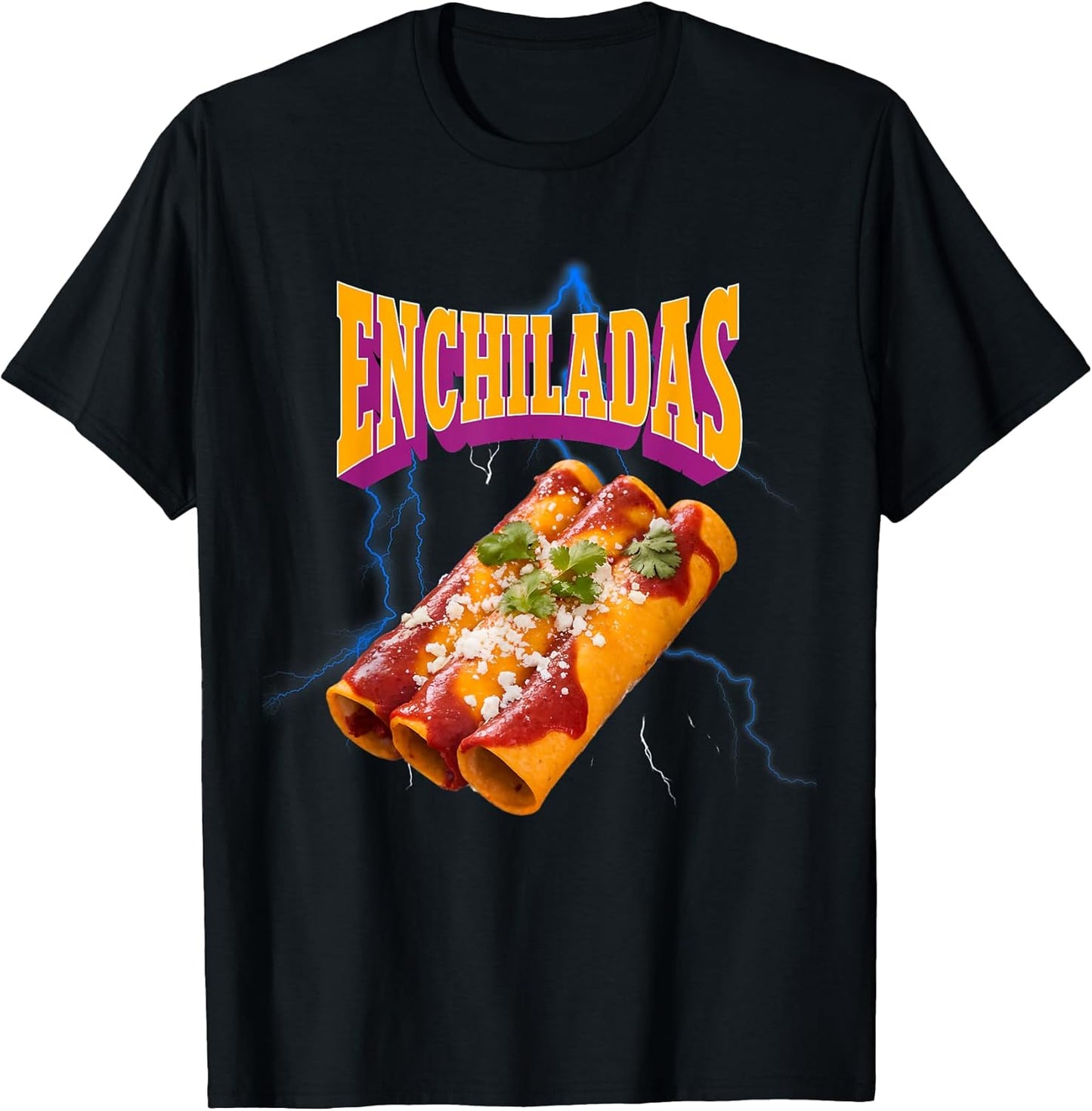 Rap Bootleg Funny Enchiladas Meme - Adult & Kids T-Shirts, Sweatshirts & Hoodies apparel design preview 1