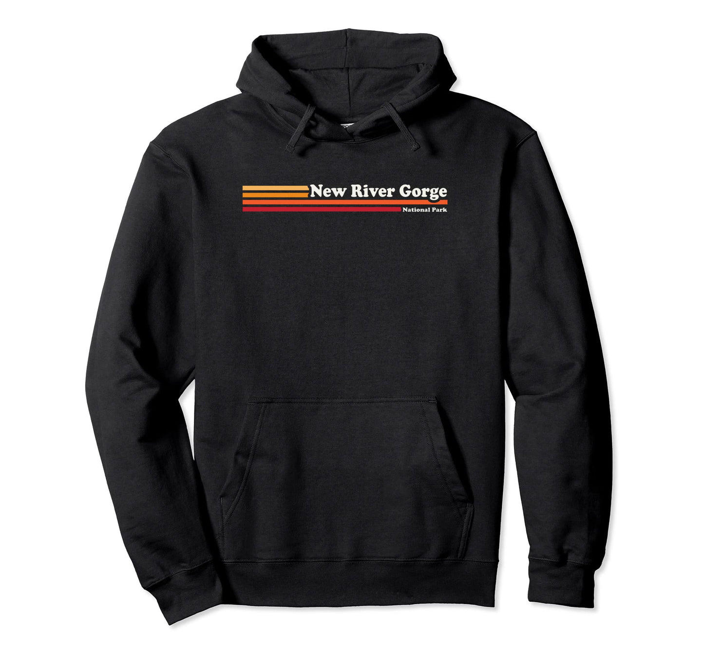 1980S New River Gorge National Park Hoodie - Fun Novelty Design for Adults - T-Shirt, Sweatshirt, Hoodie