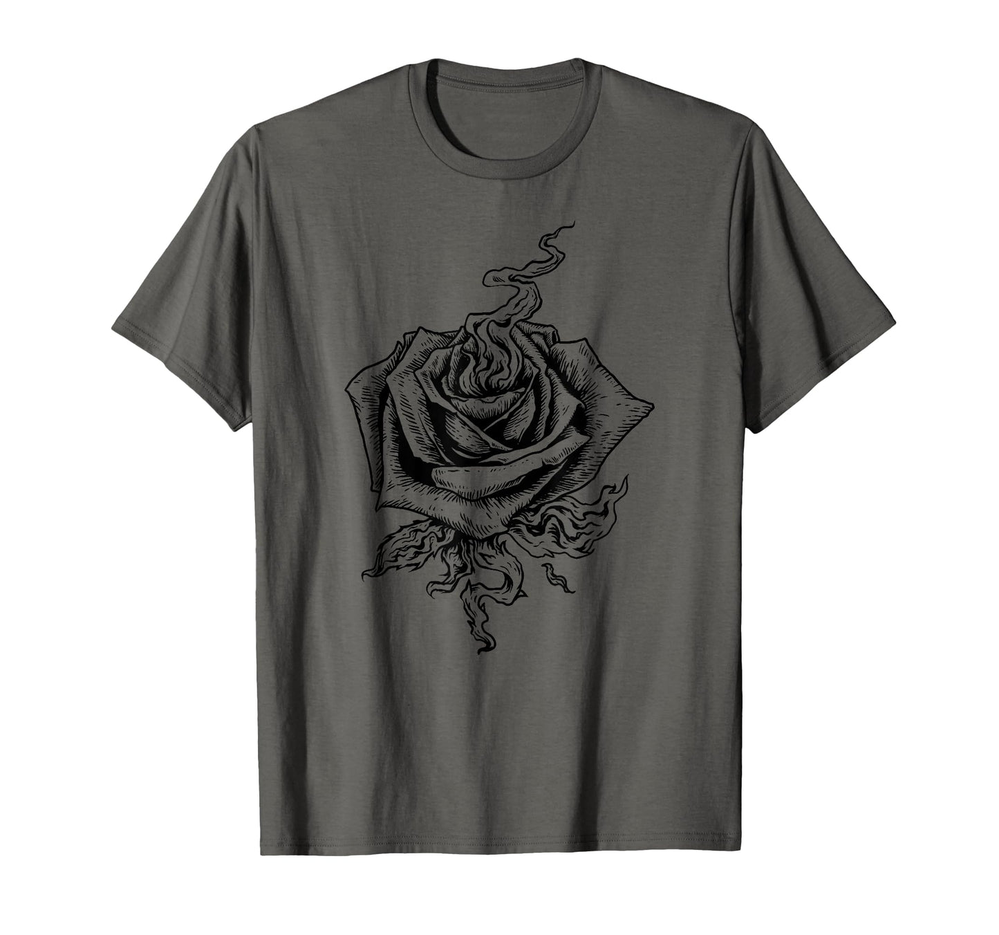Black Rose Dark Aesthetic Soft Grunge Punk T-Shirt - Trendy Graphic Unisex - T-Shirt, Sweatshirt, Hoodie