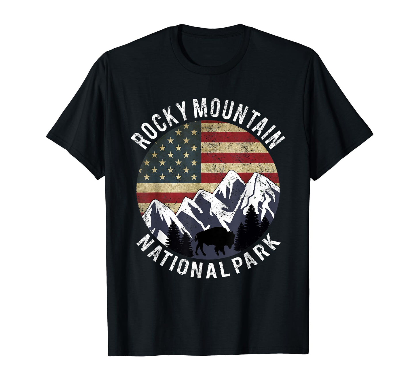 Rocky Mountain National Park Colorado T-Shirt - Unique Graphic Men Women - T-Shirt, Sweatshirt, Hoodie