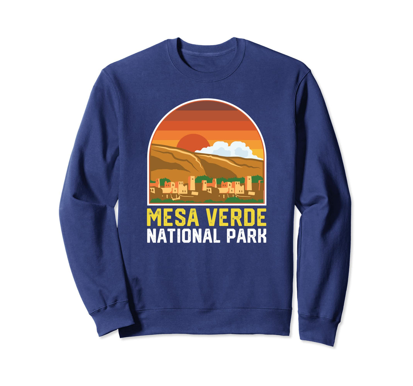 Mesa Verde National Park Sunset Sweatshirt - Novelty Apparel for Adults - T-Shirt, Sweatshirt, Hoodie