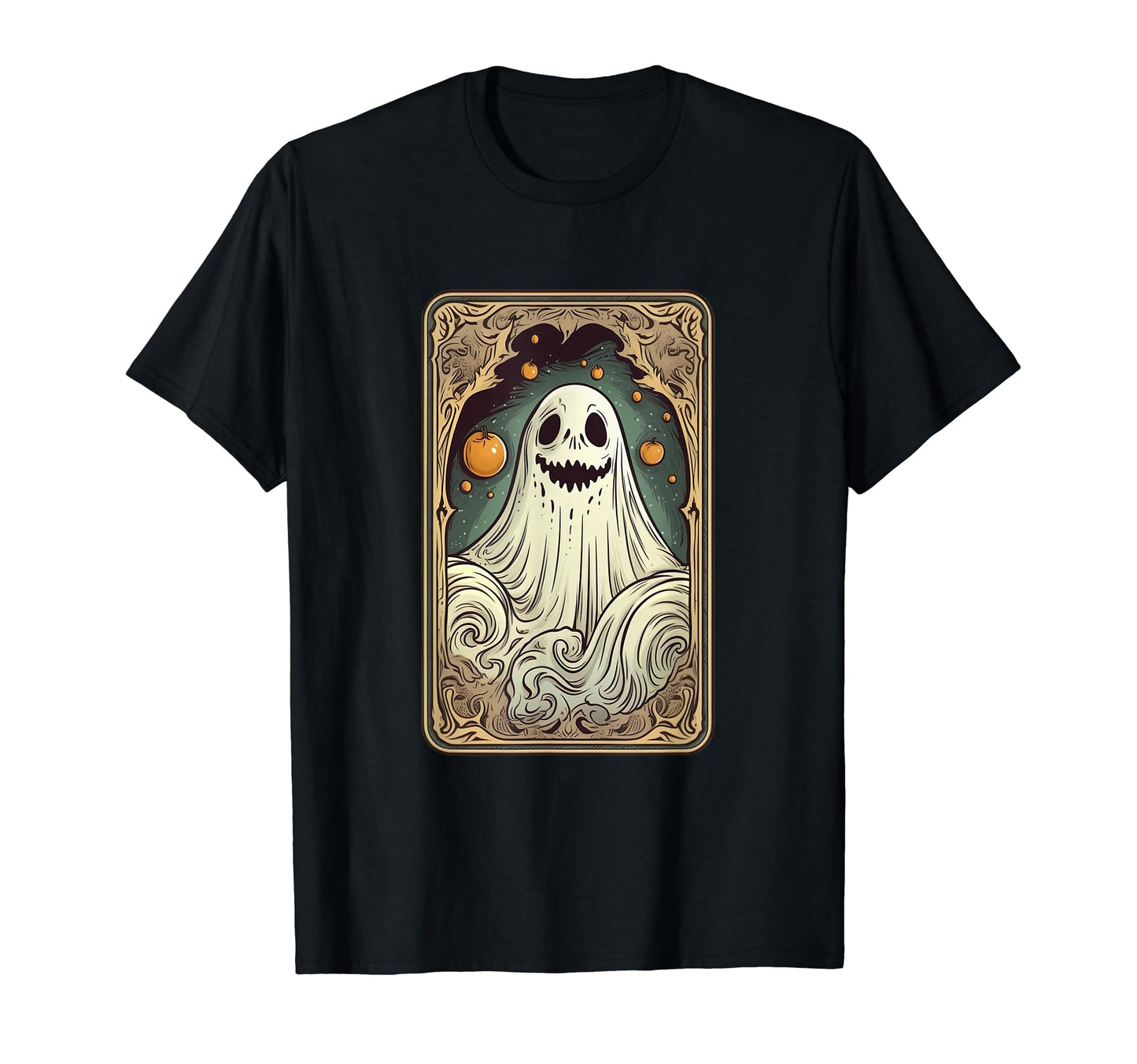 Funny Ghost Halloween Season Boho Scary T-Shirt - Graphic Print Men Women - T-Shirt, Sweatshirt, Hoodie