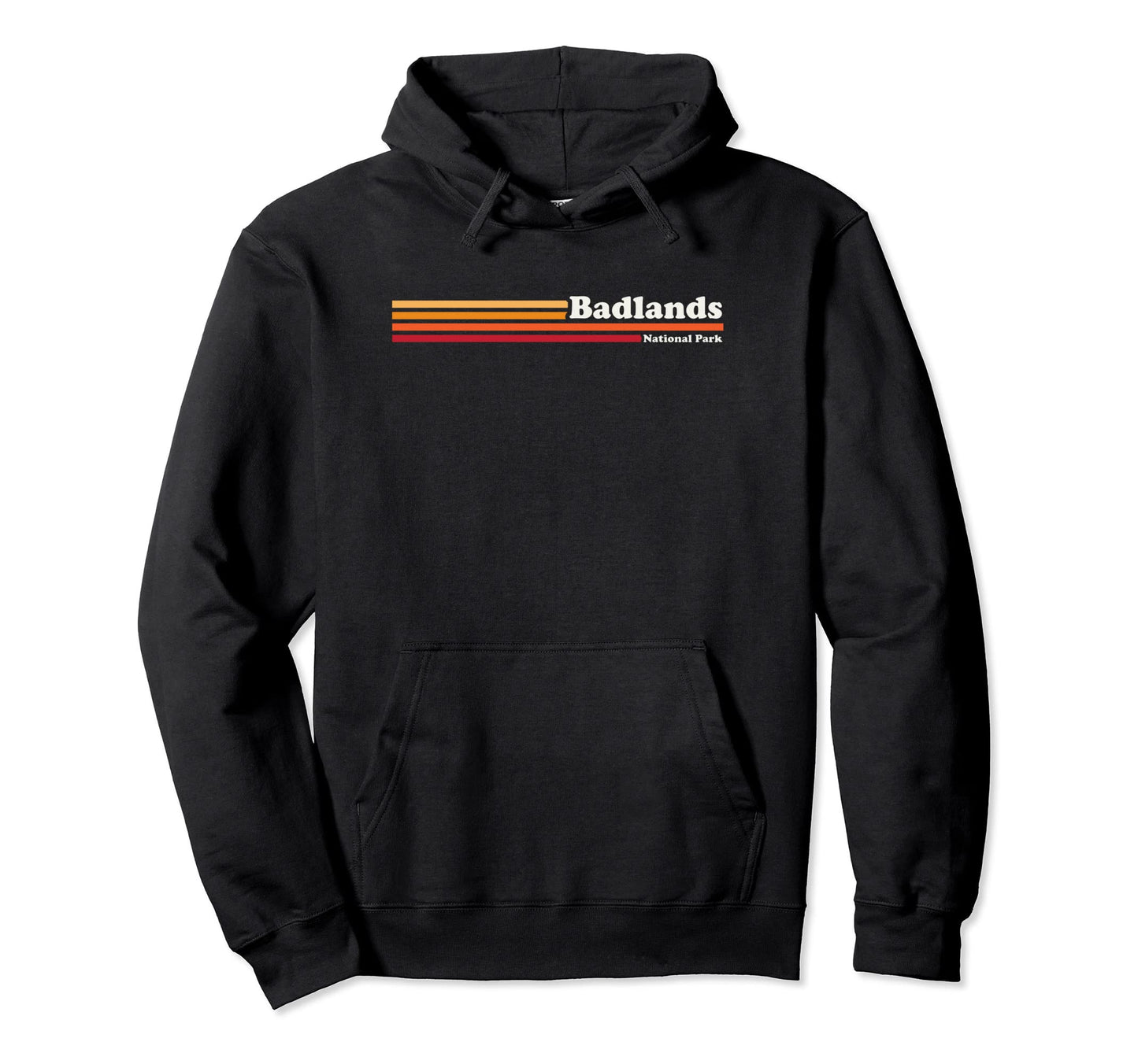 1980S Badlands National Park Hoodie - Unique Graphic Unisex - T-Shirt, Sweatshirt, Hoodie