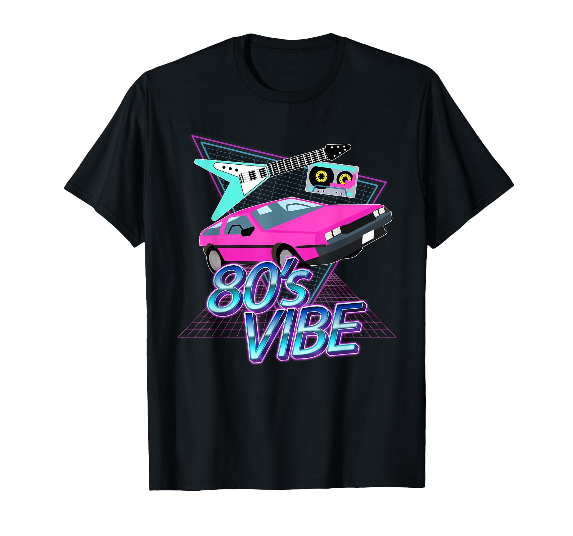 80S Vibe 80S Aesthetic Vaporwave T-Shirt - Streetwear Style for Adults - T-Shirt, Sweatshirt, Hoodie