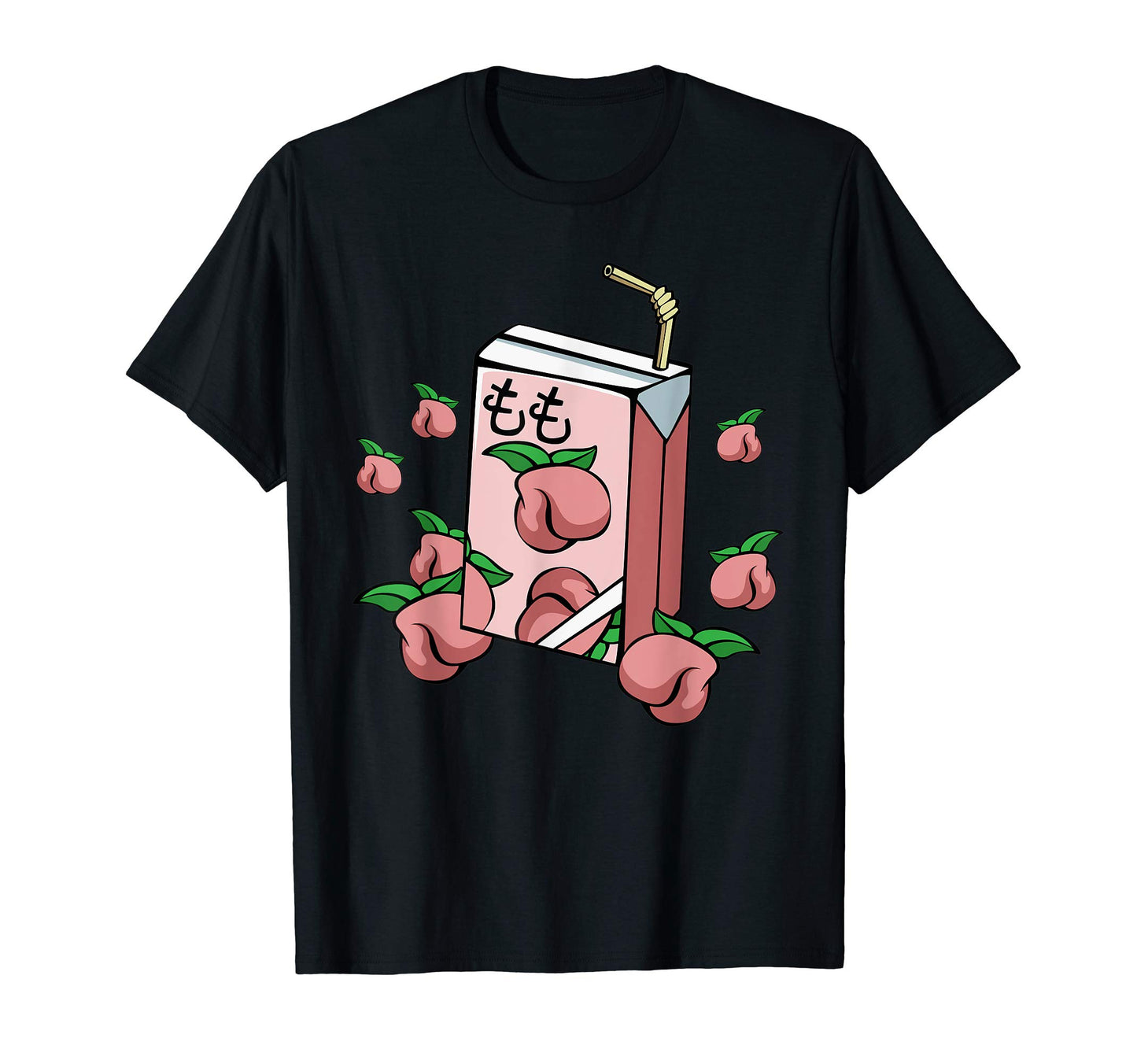 90S Japanese Aesthetic Peach Vaporwave T-Shirt - Unique Graphic Unisex - T-Shirt, Sweatshirt, Hoodie