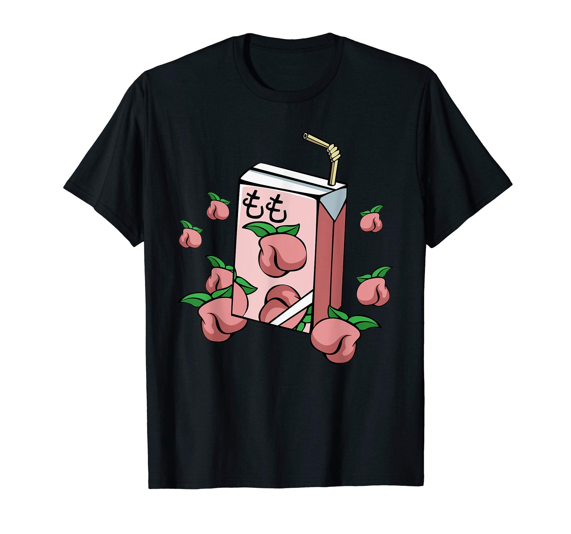 90S Japanese Aesthetic Peach Vaporwave T-Shirt - Unique Graphic Unisex - T-Shirt, Sweatshirt, Hoodie