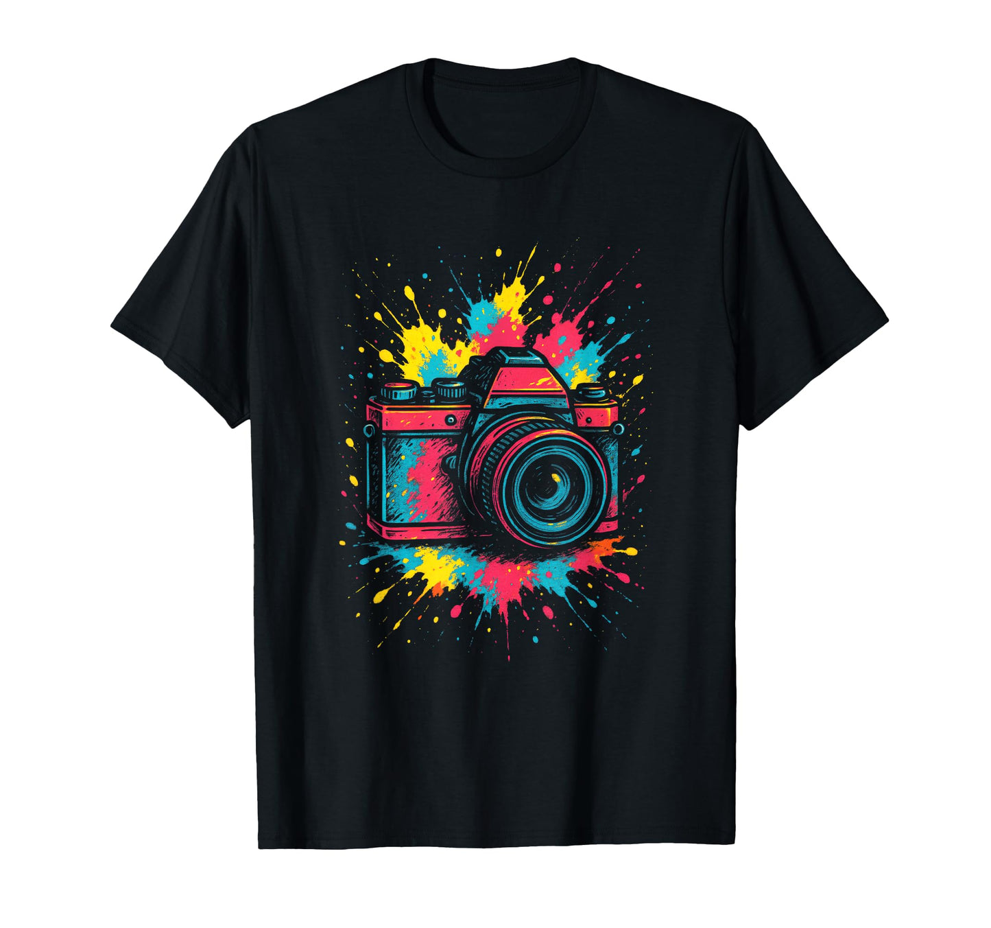 Camera Art Photography Street T-Shirt - Casual Everyday Wear for Adults - T-Shirt, Sweatshirt, Hoodie