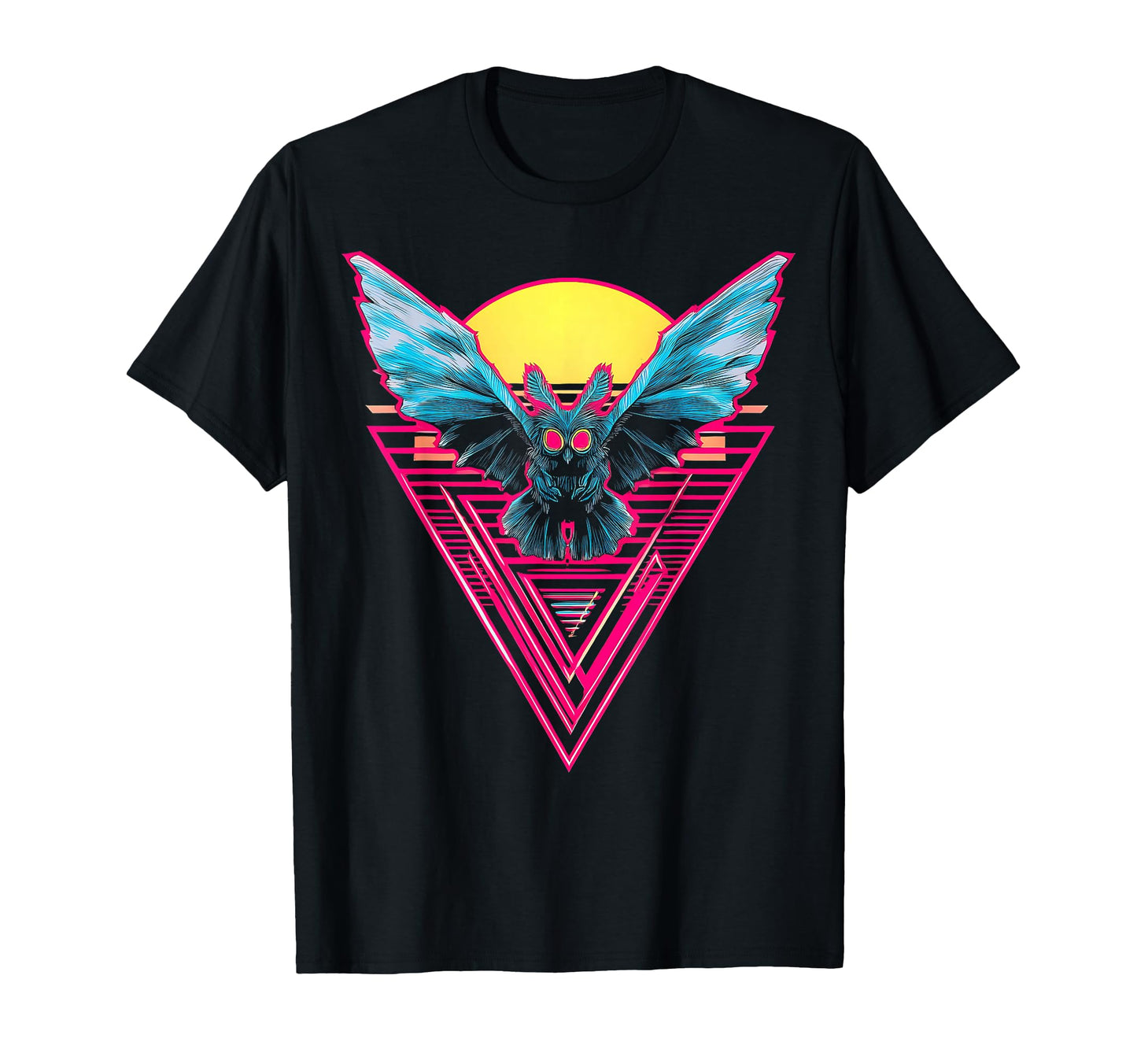 Mothman Cryptozoology Cryptid T-Shirt - Custom Art Print for Adults - T-Shirt, Sweatshirt, Hoodie
