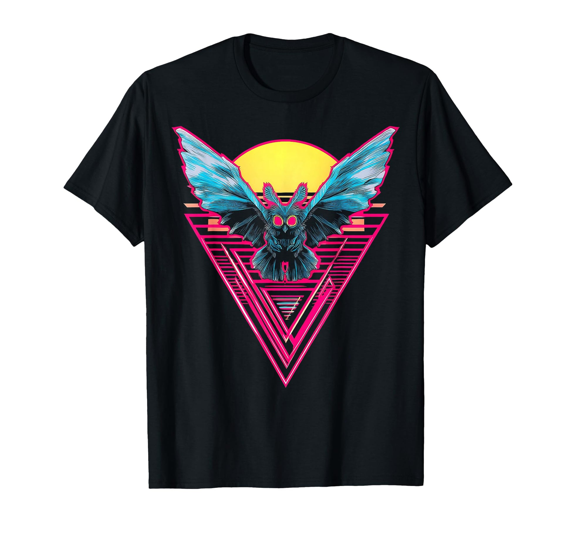 Mothman Cryptozoology Cryptid T-Shirt - Custom Art Print for Adults - T-Shirt, Sweatshirt, Hoodie