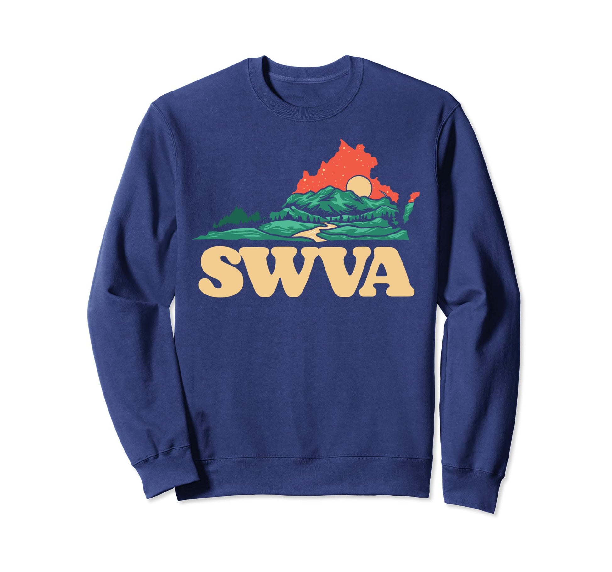 Swva Southwest Virginia Sweatshirt - Fun Novelty Design Men Women - T-Shirt, Sweatshirt, Hoodie
