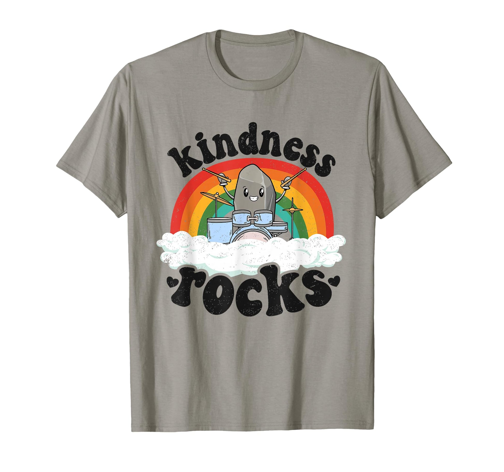Anti Bullying Rainbow Music T-Shirt - Casual Everyday Wear Men Women - T-Shirt, Sweatshirt, Hoodie
