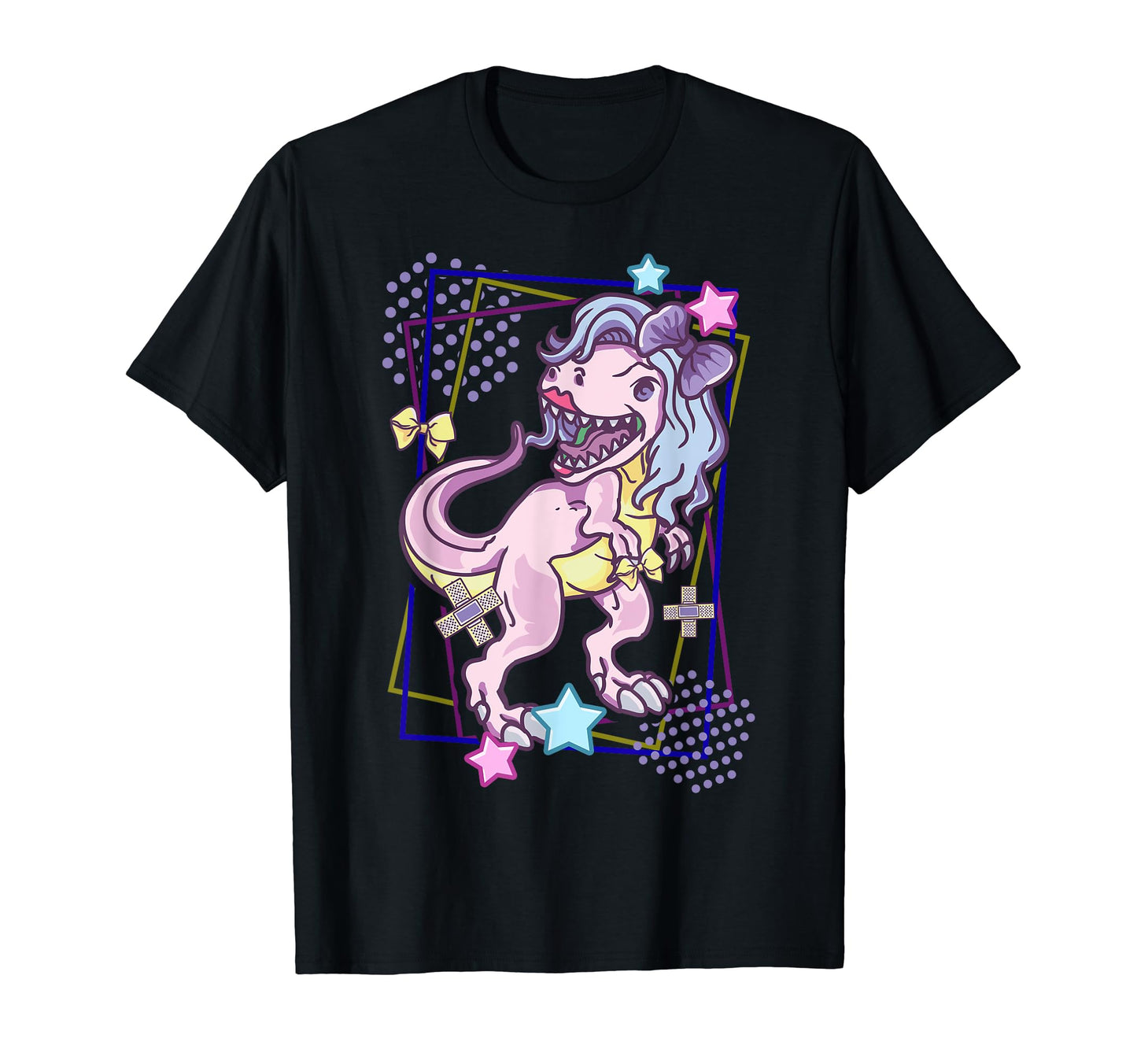 Kawaii Pastel Goth Trex Vaporwave T-Shirt - Fun Novelty Design Men Women - T-Shirt, Sweatshirt, Hoodie
