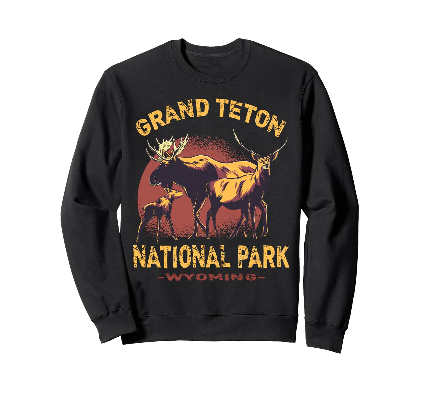 Grand Teton National Park Sweatshirt - Casual Everyday Wear for Adults - T-Shirt, Sweatshirt, Hoodie
