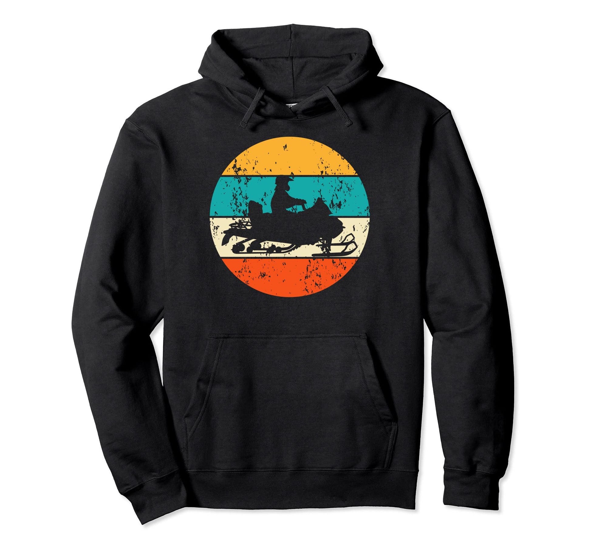 Snowmobile Motor Sledge Snow Hoodie - Casual Everyday Wear Unisex - T-Shirt, Sweatshirt, Hoodie
