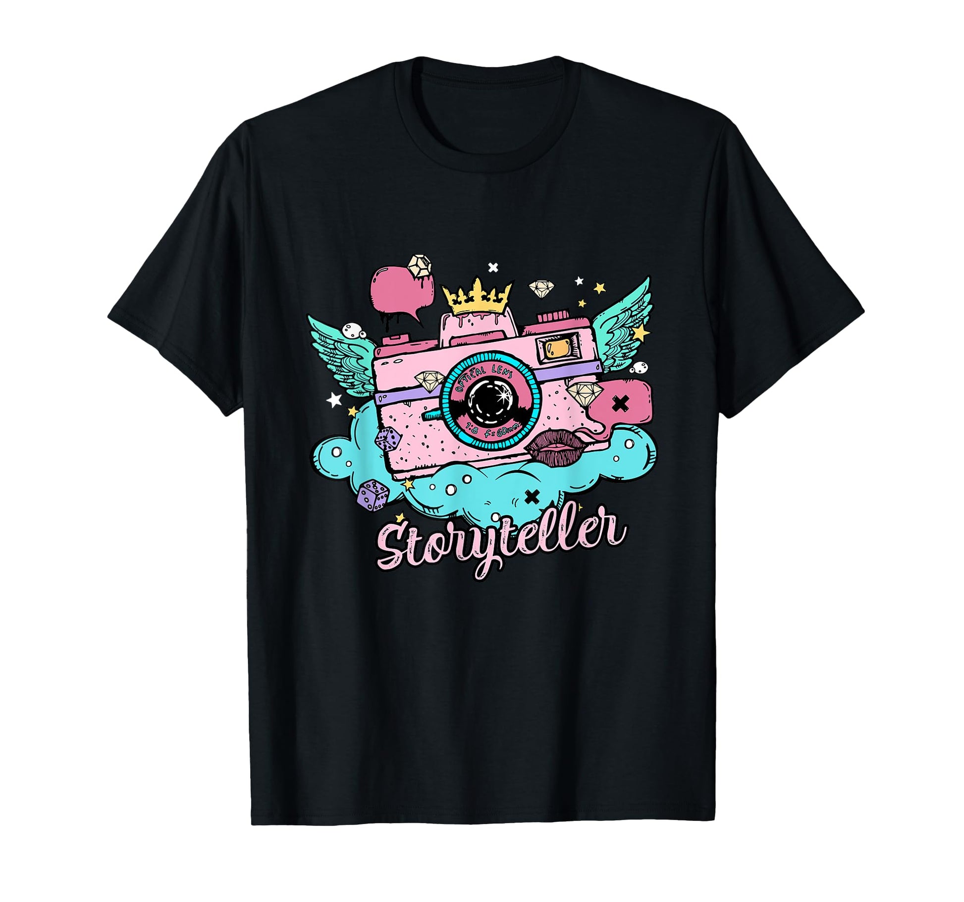 Photography Colorful Grunge Stye T-Shirt - Casual Everyday Wear Men Women - T-Shirt, Sweatshirt, Hoodie