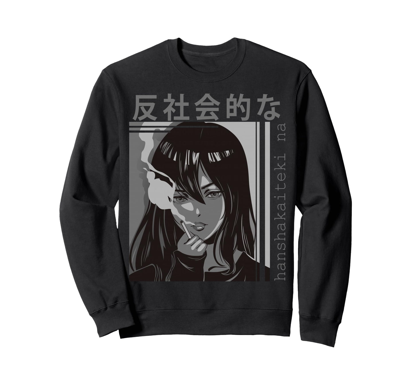 Harajuku Anime Otaku Vaporwave Sweatshirt - Fun Novelty Design Unisex - T-Shirt, Sweatshirt, Hoodie