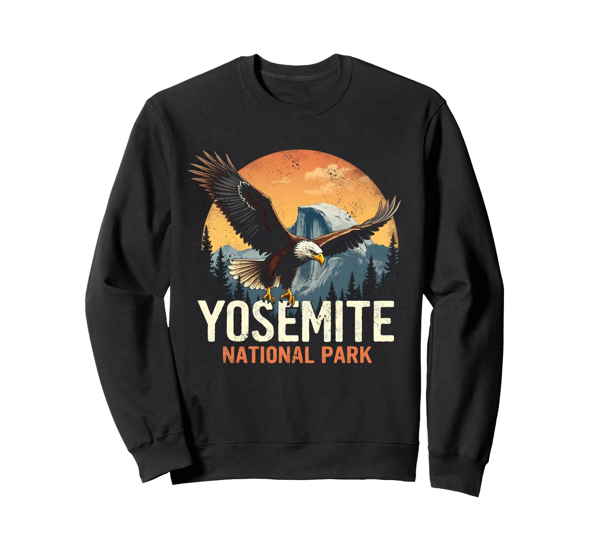 Yosemite National Park Mountain Sweatshirt - Streetwear Style Unisex - T-Shirt, Sweatshirt, Hoodie