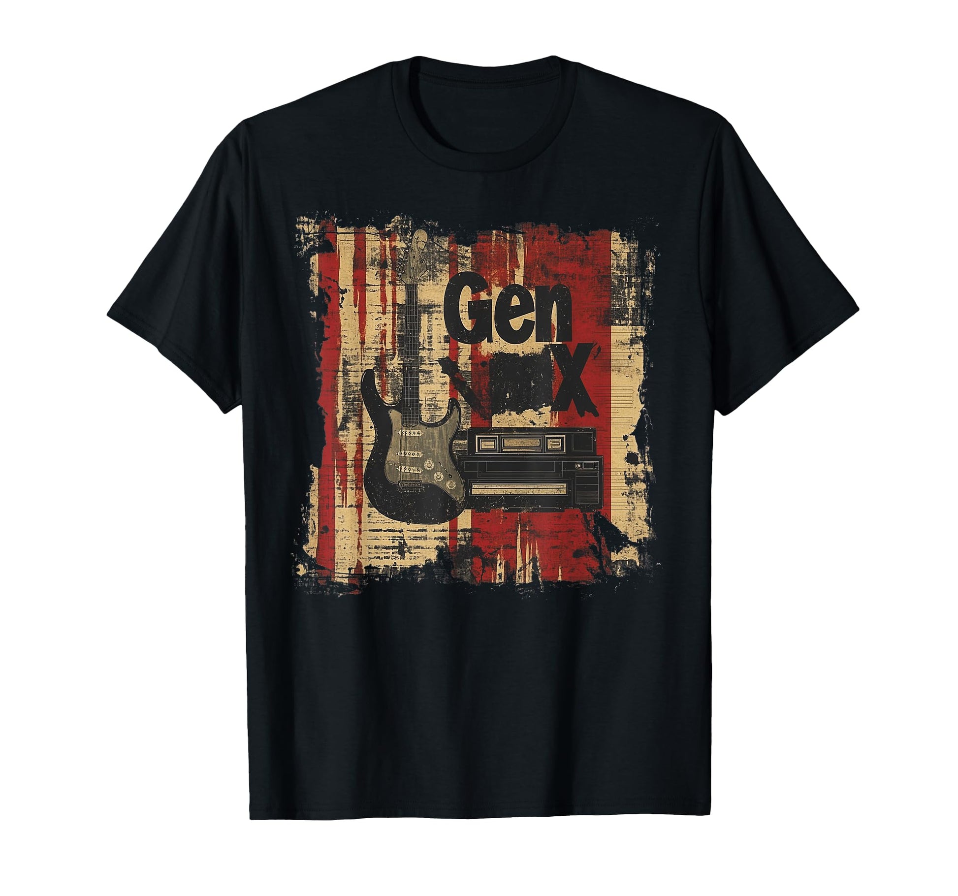 80S 90S Punk Grunge Music Gen X Rocker T-Shirt - Unique Graphic Unisex - T-Shirt, Sweatshirt, Hoodie