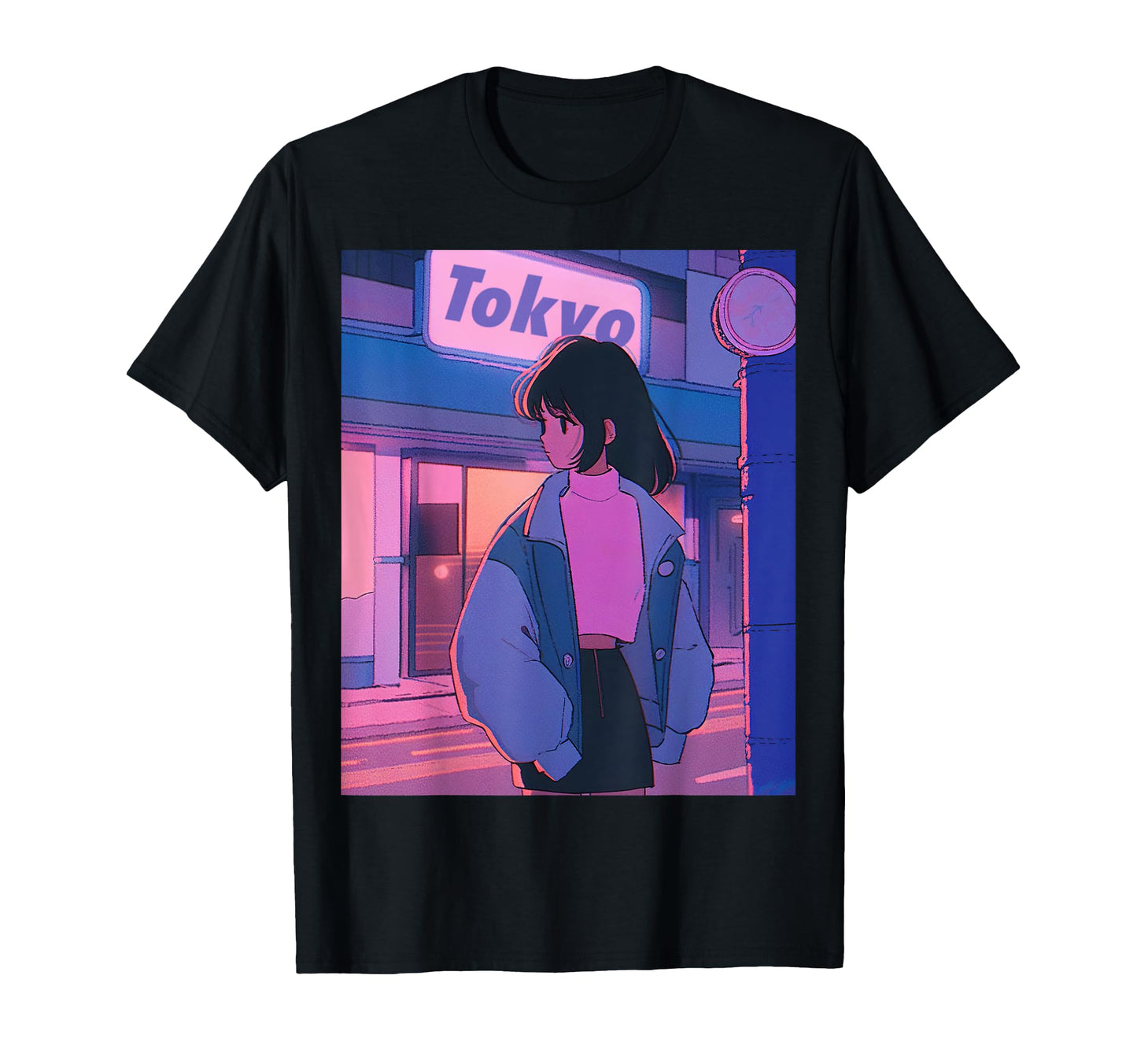 Tokyo Vaporwave Japanese Anime Aesthetics T-Shirt - Streetwear Style Unisex - T-Shirt, Sweatshirt, Hoodie