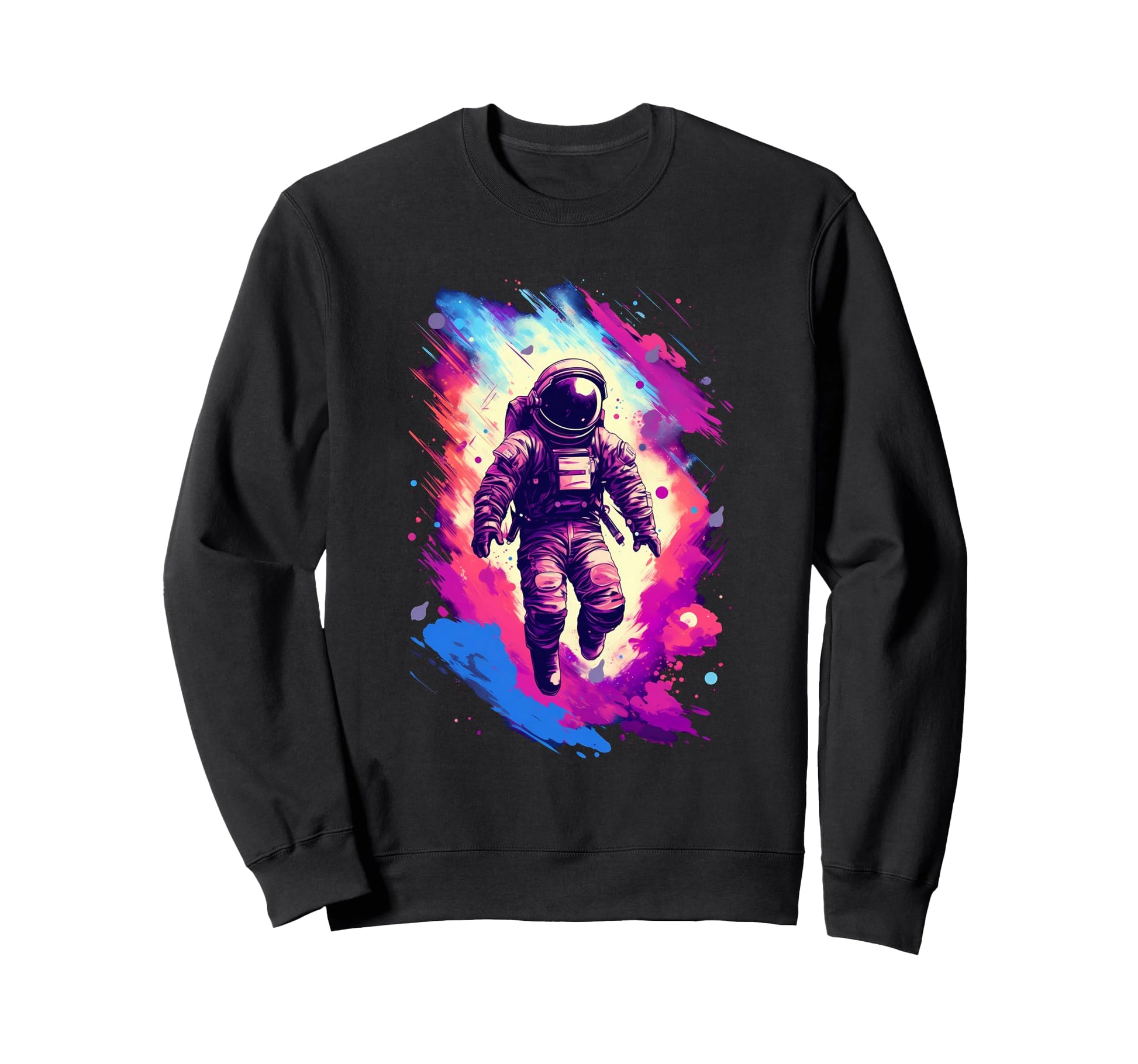 Astronaut Vaporwave Aesthetic Sweatshirt - Streetwear Style for Adults - T-Shirt, Sweatshirt, Hoodie