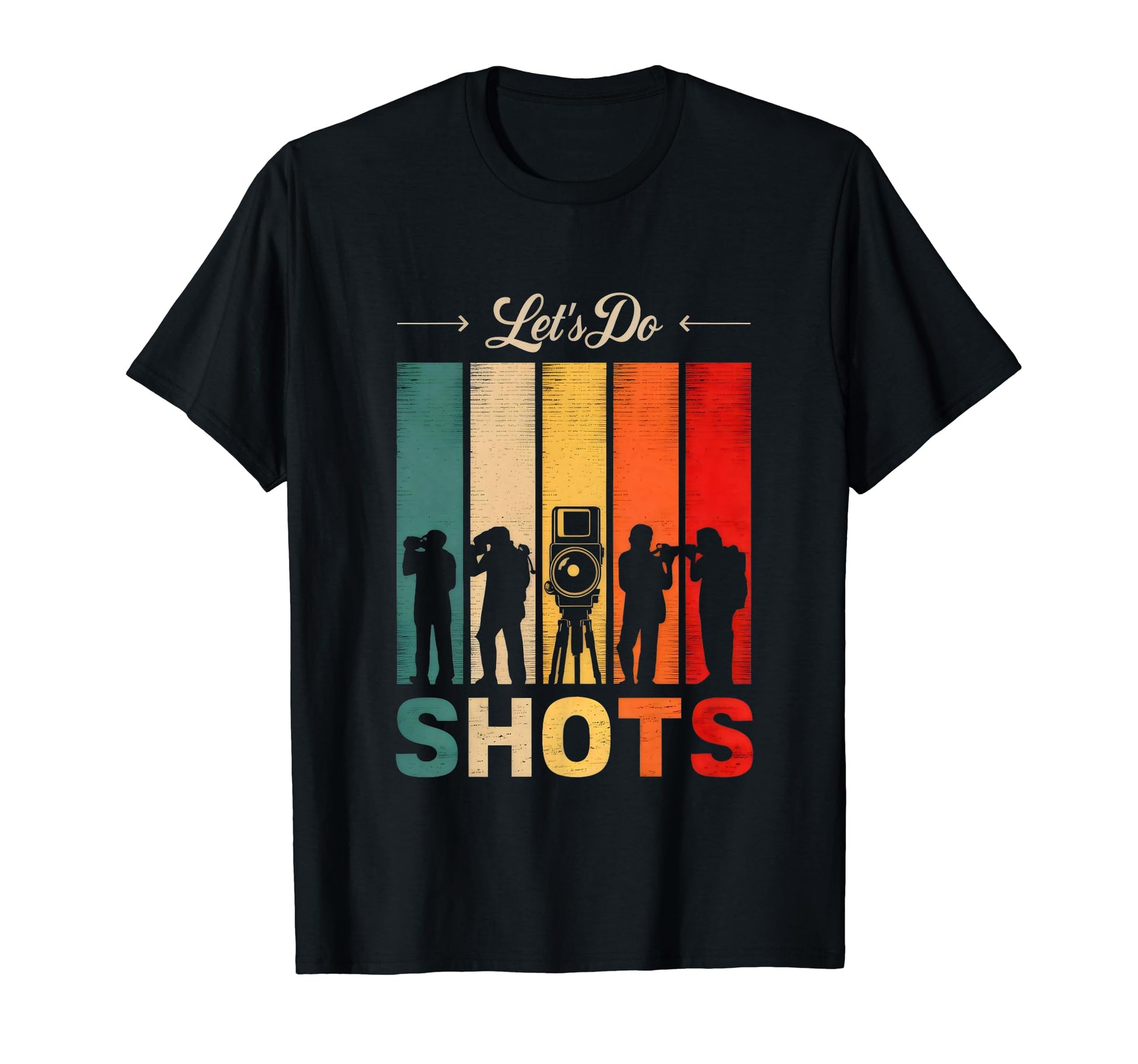 Sunset Lets Do Shots T-Shirt - Fun Novelty Design Men Women - T-Shirt, Sweatshirt, Hoodie