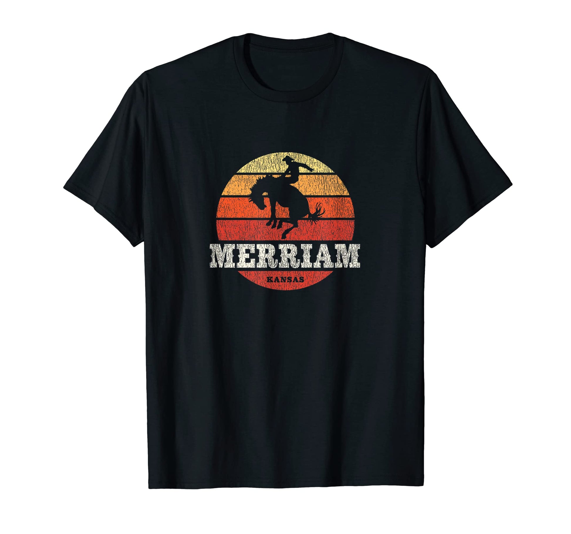 Merriam Ks Country Western T-Shirt - Fun Novelty Design Men Women - T-Shirt, Sweatshirt, Hoodie