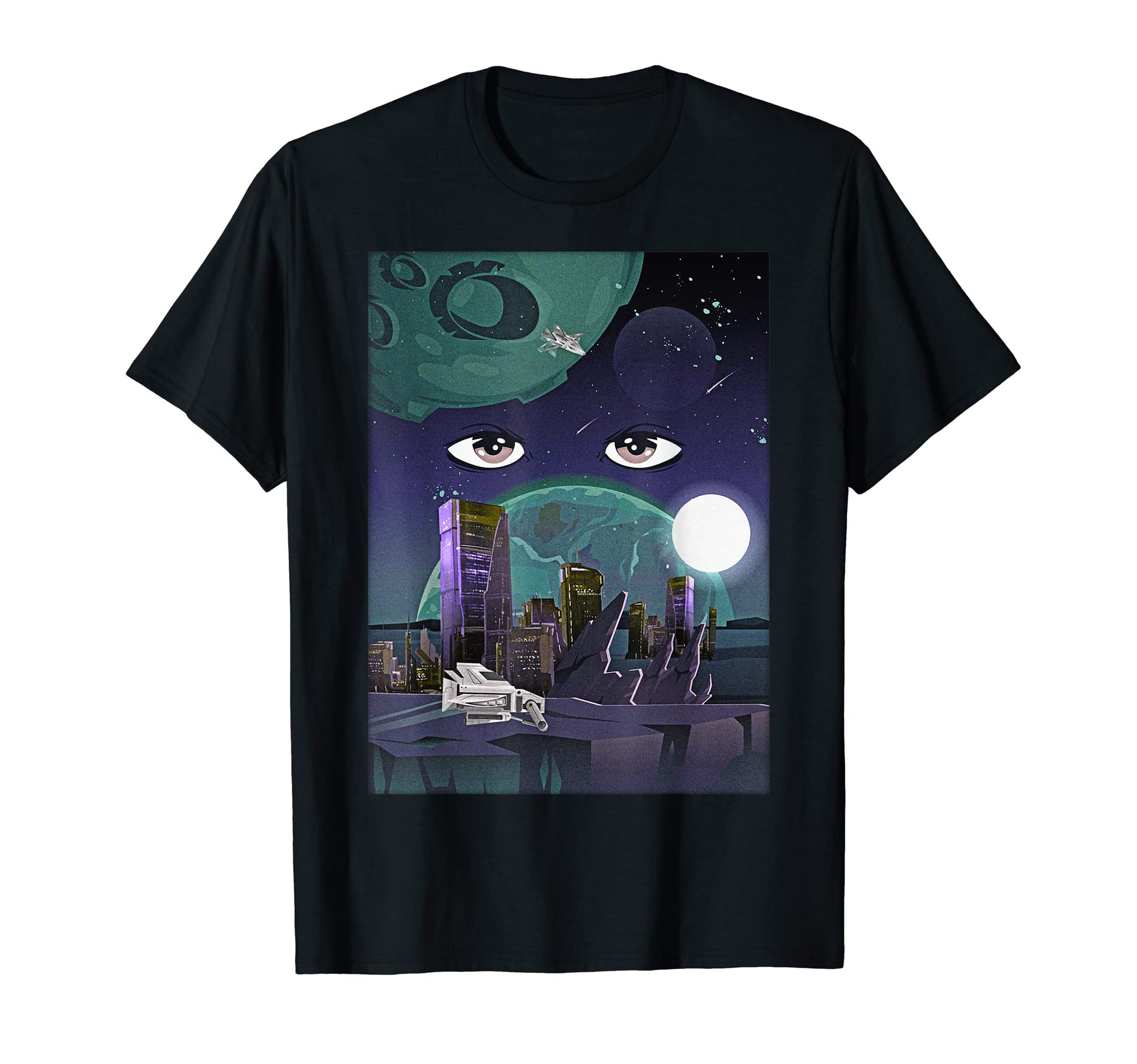 Atom Punk Aesthetic Vaporwave Anime Manga T-Shirt - Trendy Graphic Unisex - T-Shirt, Sweatshirt, Hoodie