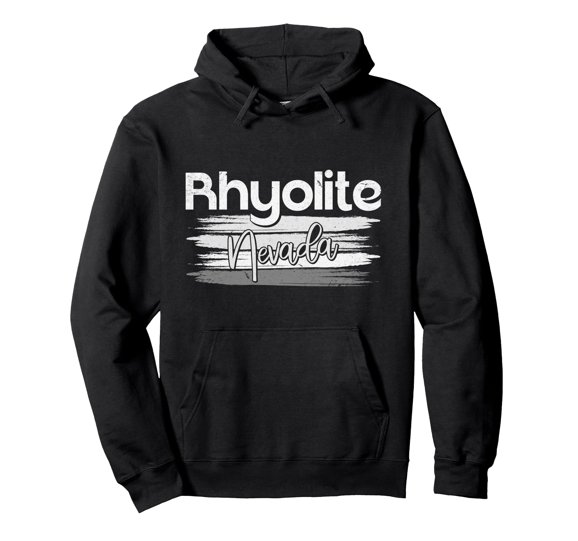 Death Valley Rhyolite Nevada Funny Ghost Hoodie - Novelty Apparel Unisex - T-Shirt, Sweatshirt, Hoodie