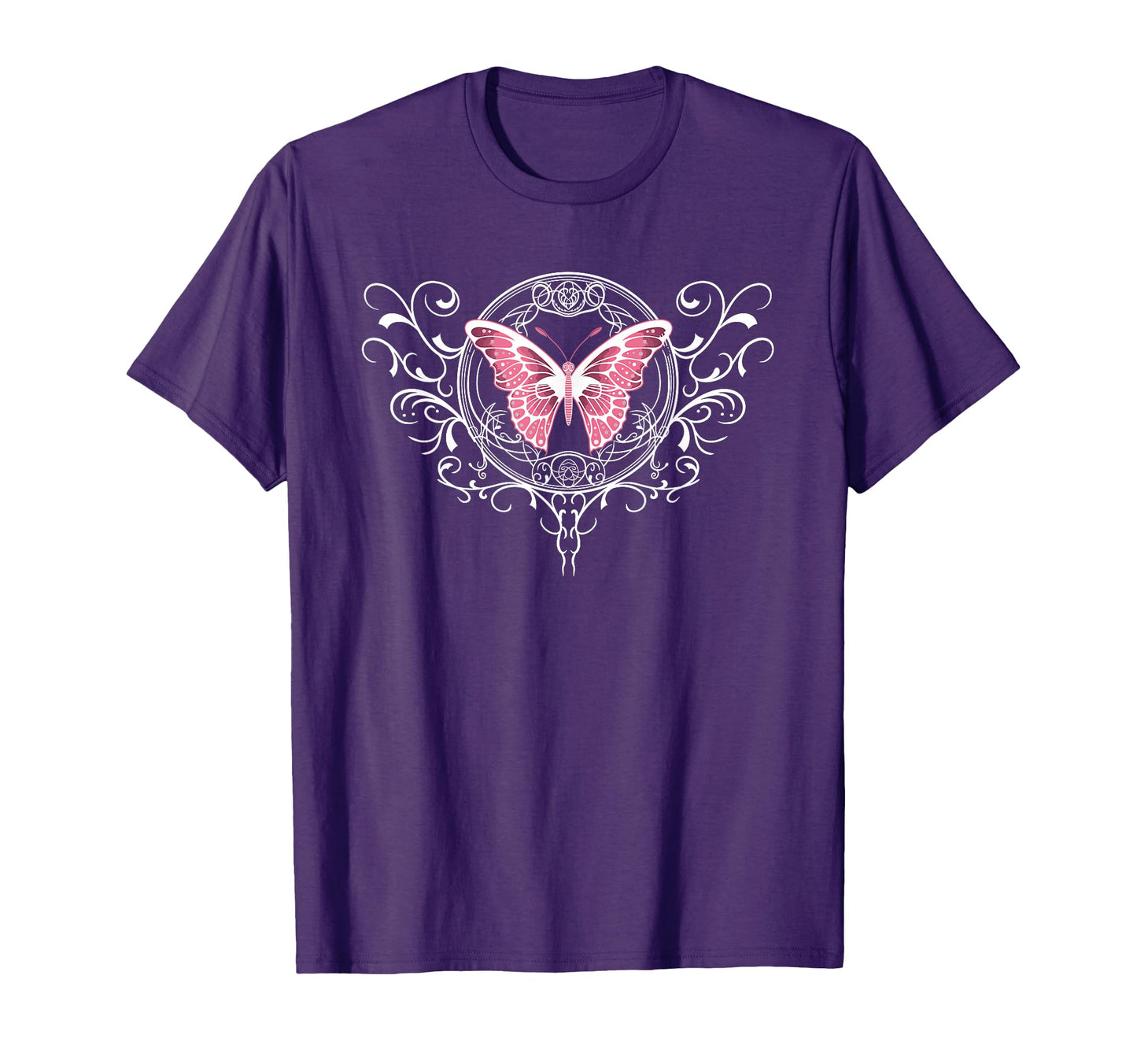 Fairycore Dark Grunge Tattoo Butterfly T-Shirt - Minimalist Print Unisex - T-Shirt, Sweatshirt, Hoodie