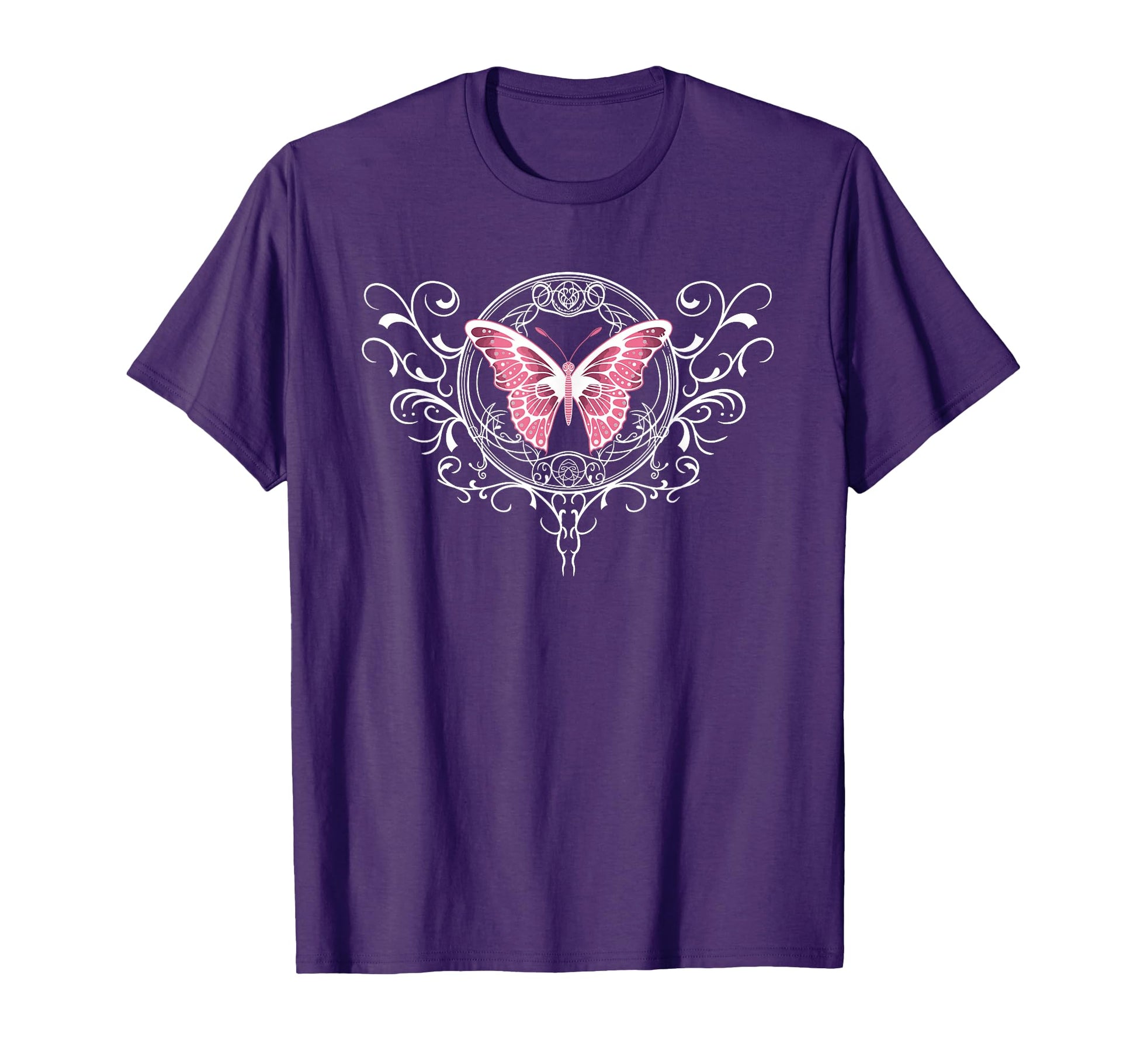 Fairycore Dark Grunge Tattoo Butterfly T-Shirt - Minimalist Print Unisex - T-Shirt, Sweatshirt, Hoodie