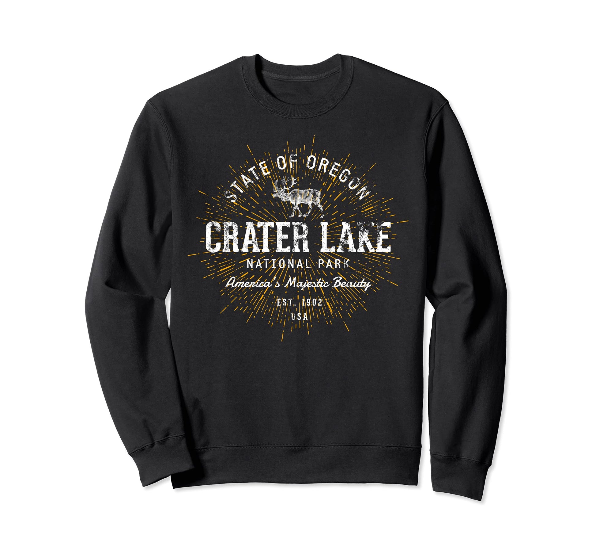Crater Lake Crater Lake National Sweatshirt - Fun Novelty Design Men Women - T-Shirt, Sweatshirt, Hoodie