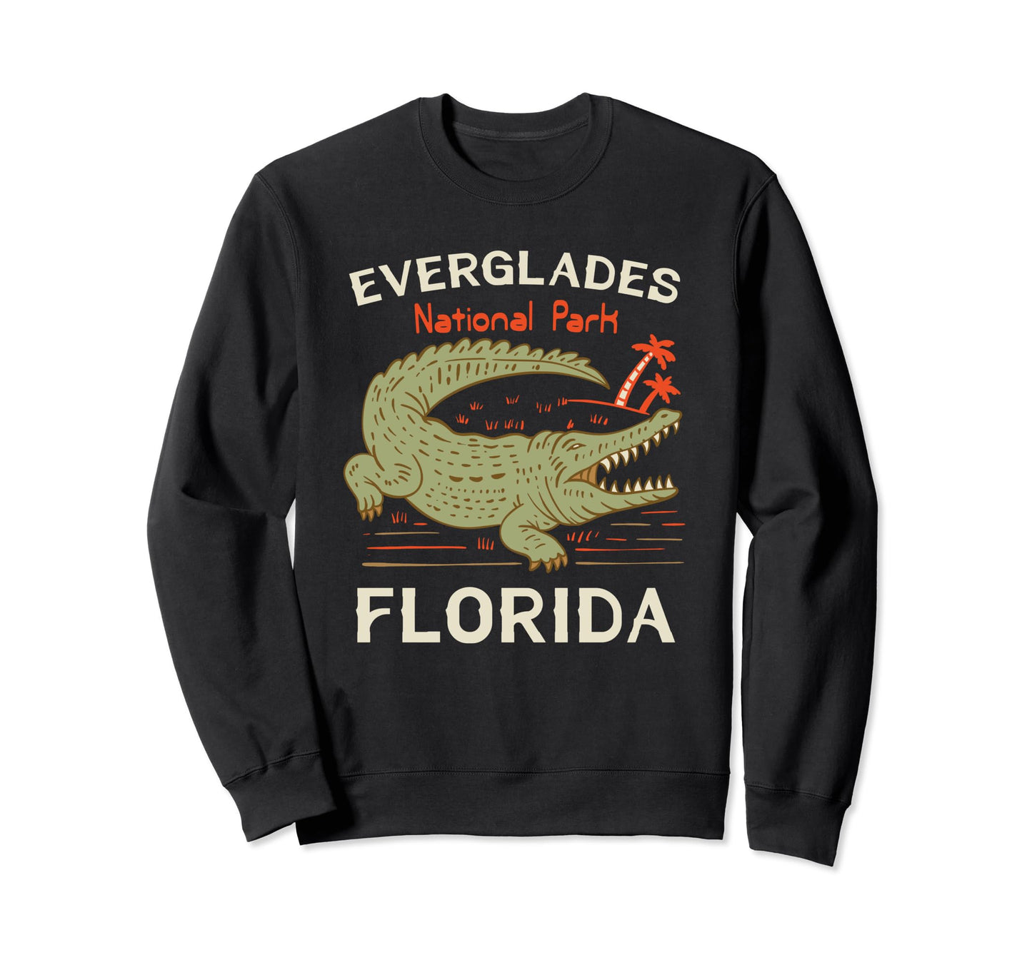 Florida Everglades National Park Sweatshirt - Unique Graphic Unisex - T-Shirt, Sweatshirt, Hoodie