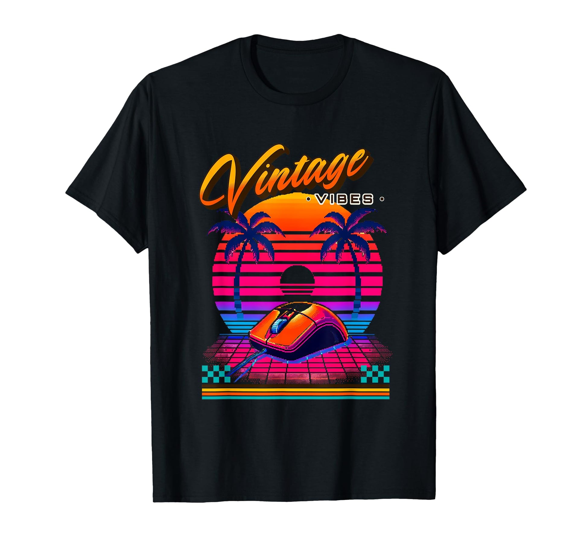 Vibes Old School Mouse 80S T-Shirt - Casual Everyday Wear for Adults - T-Shirt, Sweatshirt, Hoodie