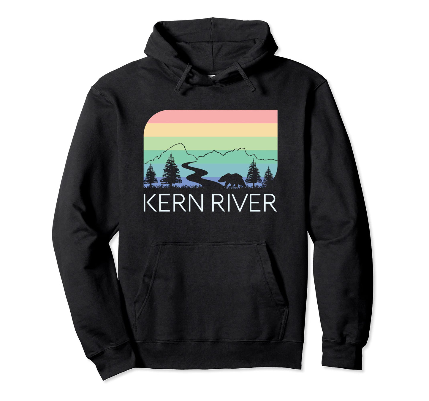 Kern River California Sequoia Forest Hoodie - Casual Everyday Wear Unisex - T-Shirt, Sweatshirt, Hoodie