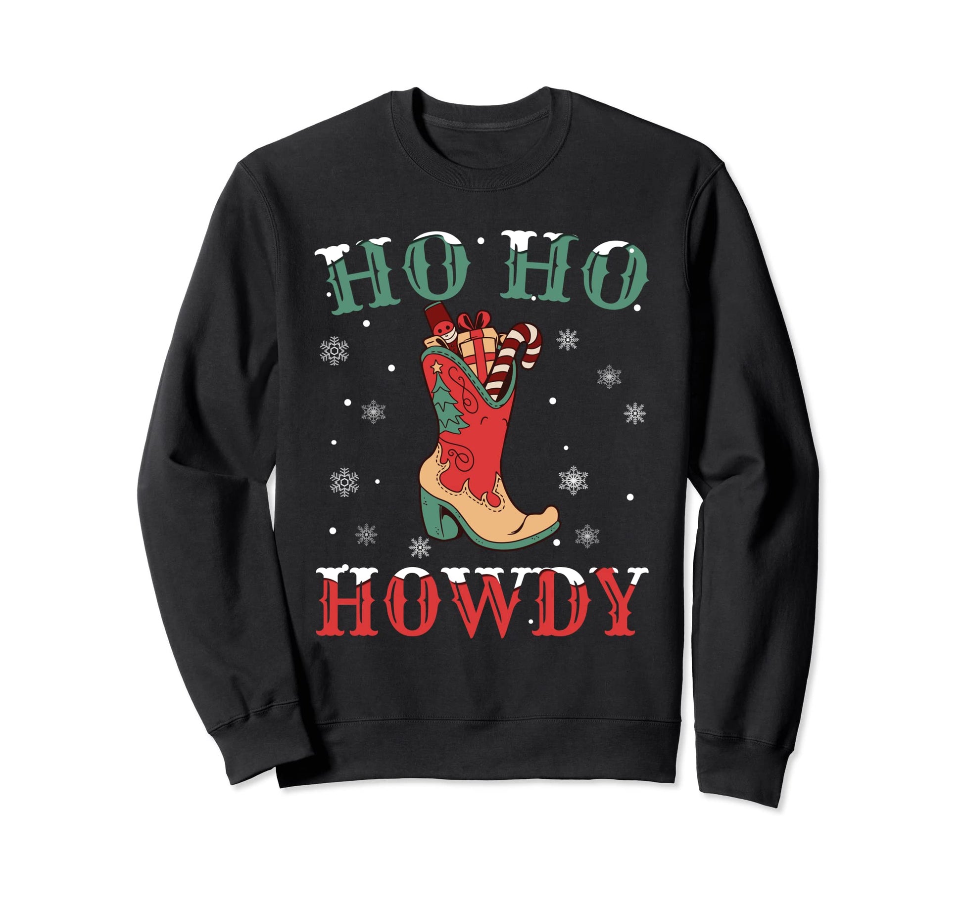 Howdy Cowgirl Cowboy Western Sweatshirt - Minimalist Print Unisex - T-Shirt, Sweatshirt, Hoodie
