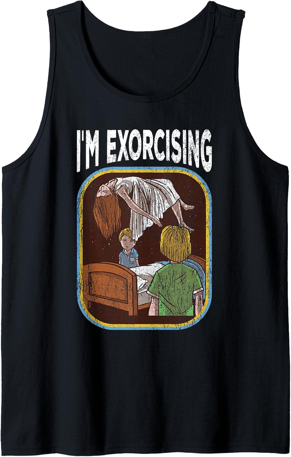 I'm Exorcising Horror Workout Gift Co - Adult & Kids T-Shirts, Sweatshirts & Hoodies apparel design preview 1